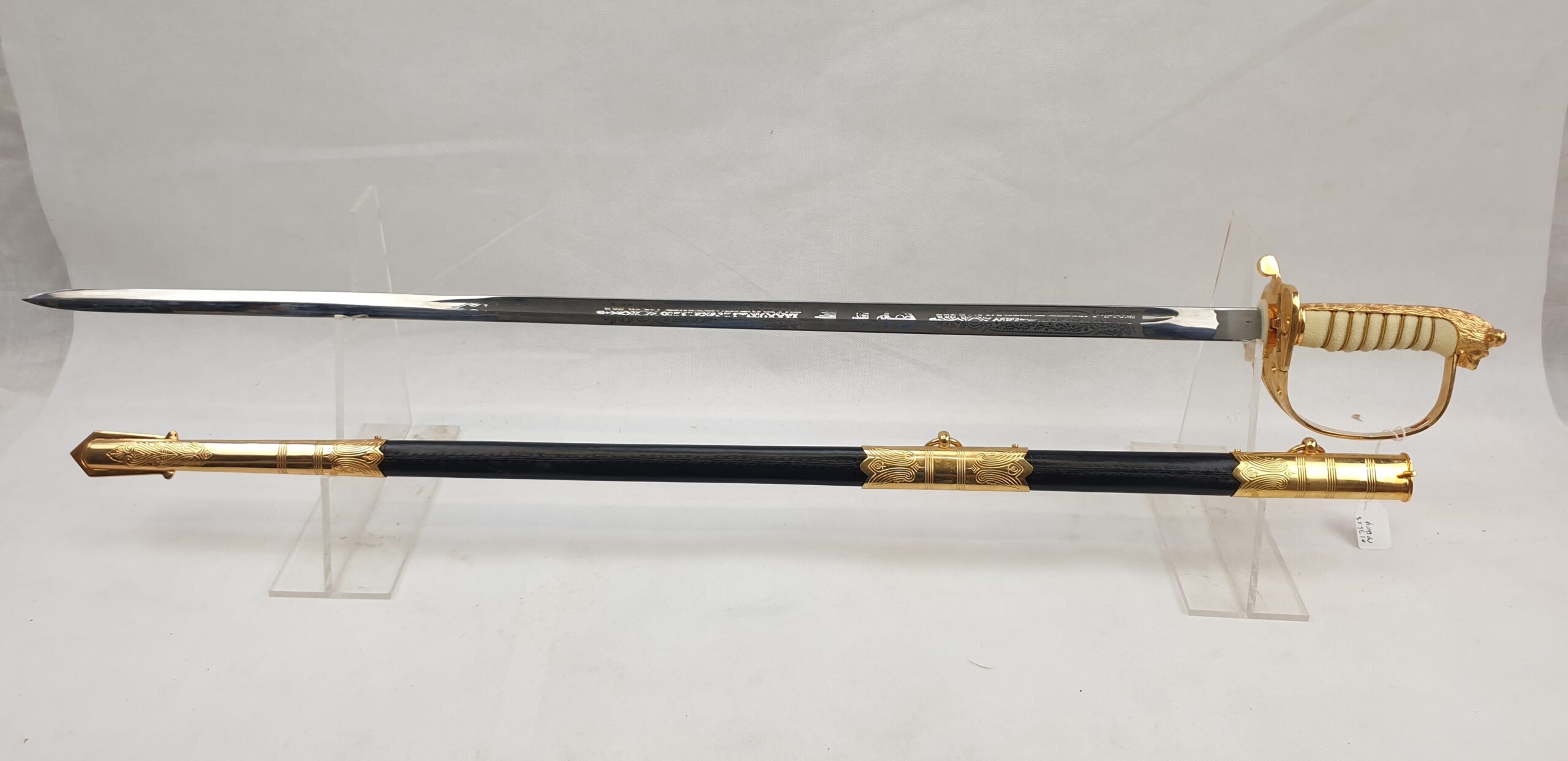 Immaculate 1827 Pattern QE2 Royal Navy Officers Sword By Firmin And Sons - Image 15