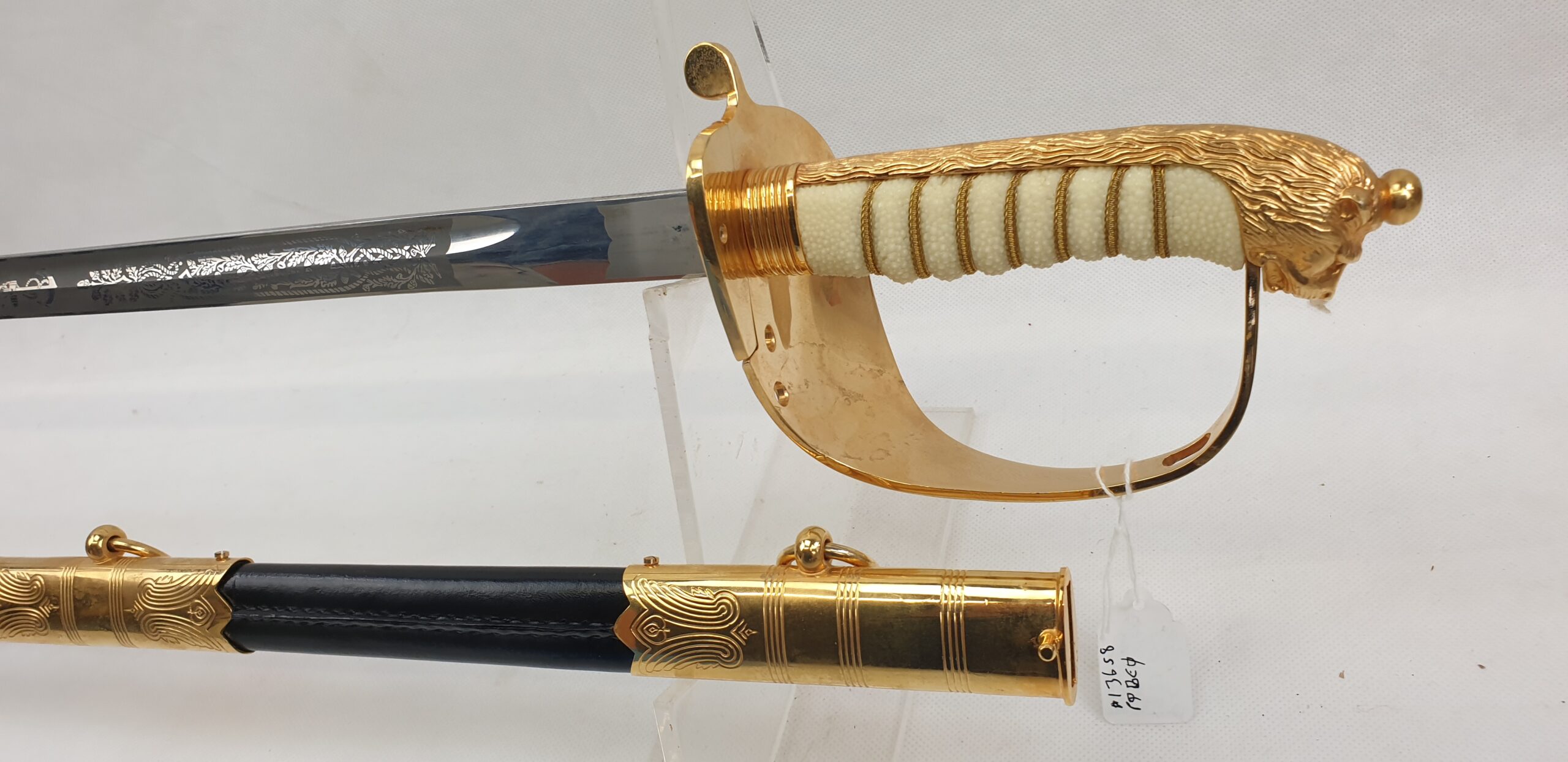 Immaculate 1827 Pattern QE2 Royal Navy Officers Sword By Firmin And Sons - Image 14