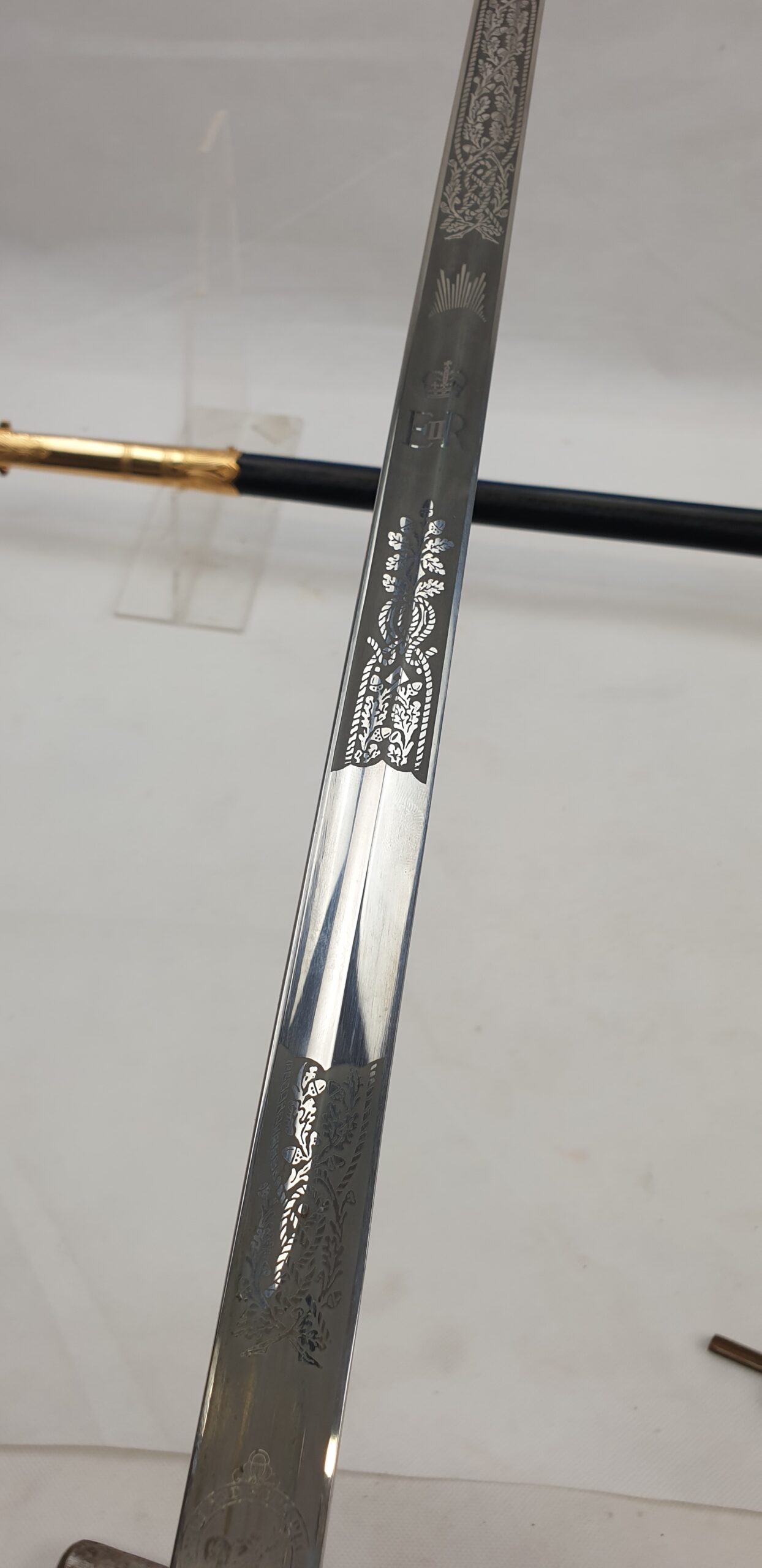 Immaculate 1827 Pattern QE2 Royal Navy Officers Sword By Firmin And Sons - Image 8