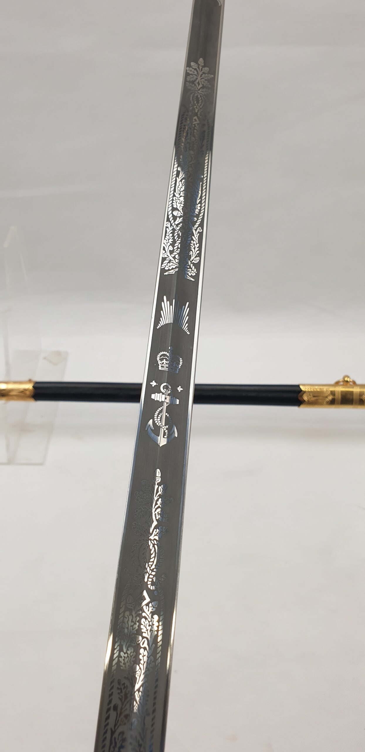 Immaculate 1827 Pattern QE2 Royal Navy Officers Sword By Firmin And Sons - Image 4