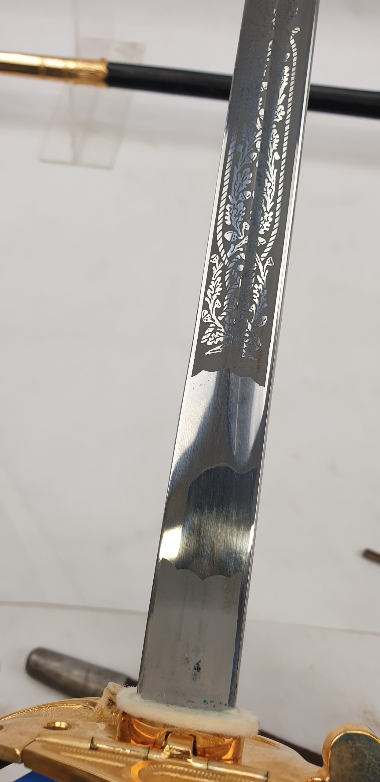 Immaculate 1827 Pattern QE2 Royal Navy Officers Sword By Firmin And Sons - Image 2