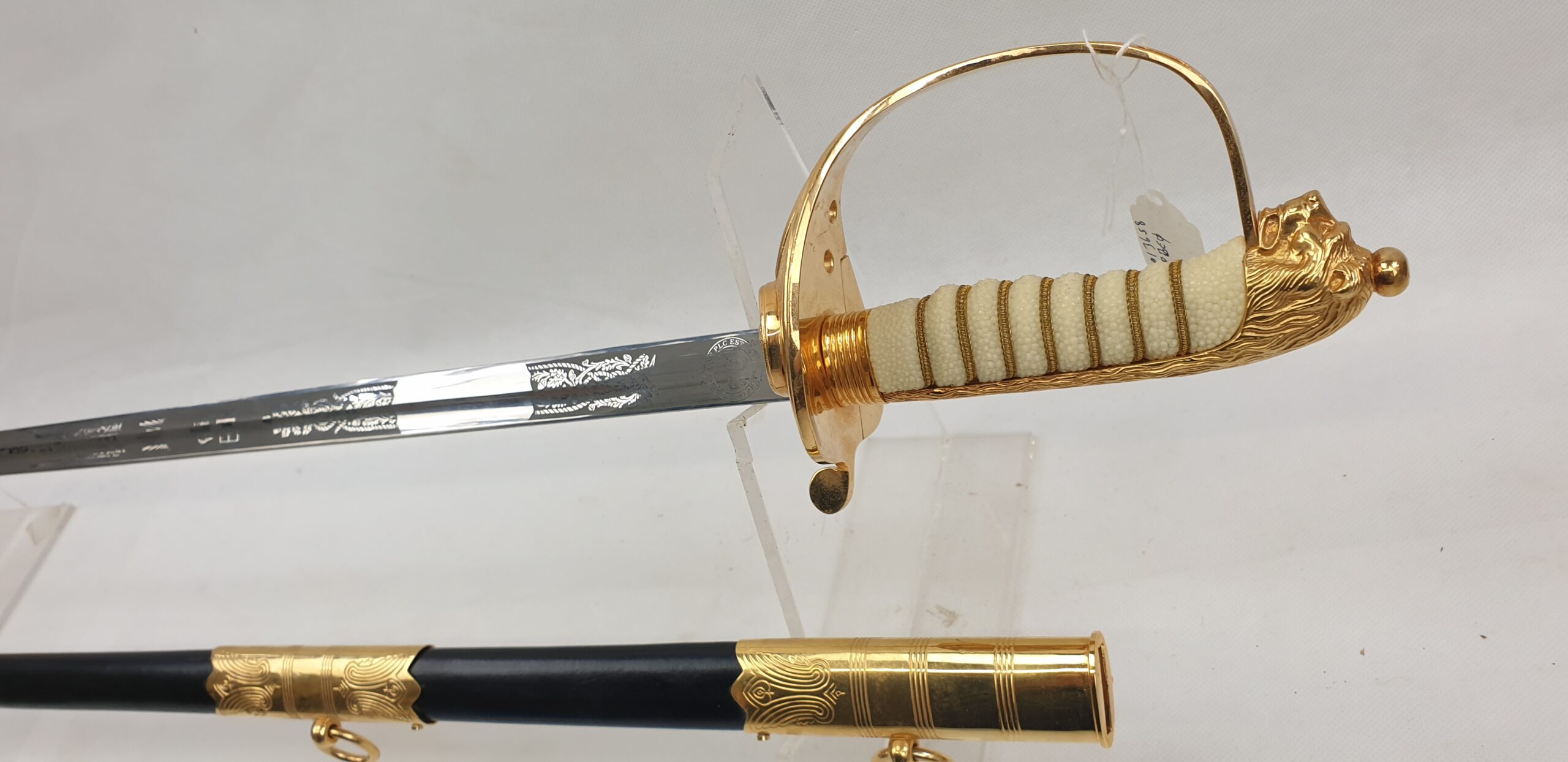 Immaculate 1827 Pattern QE2 Royal Navy Officers Sword By Firmin And Sons - Image 22
