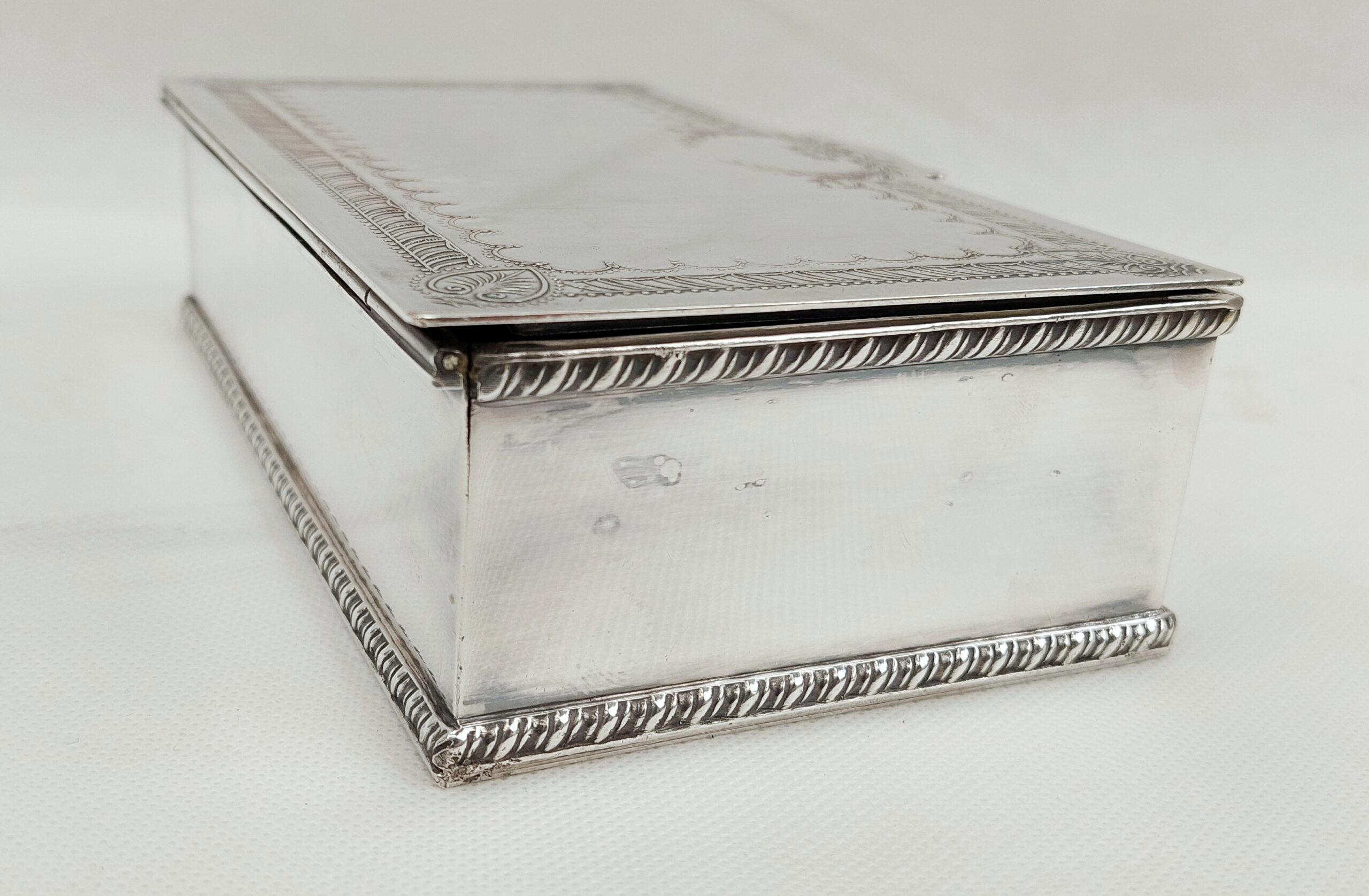 Silver Plate Cigarette Tin - Image 6