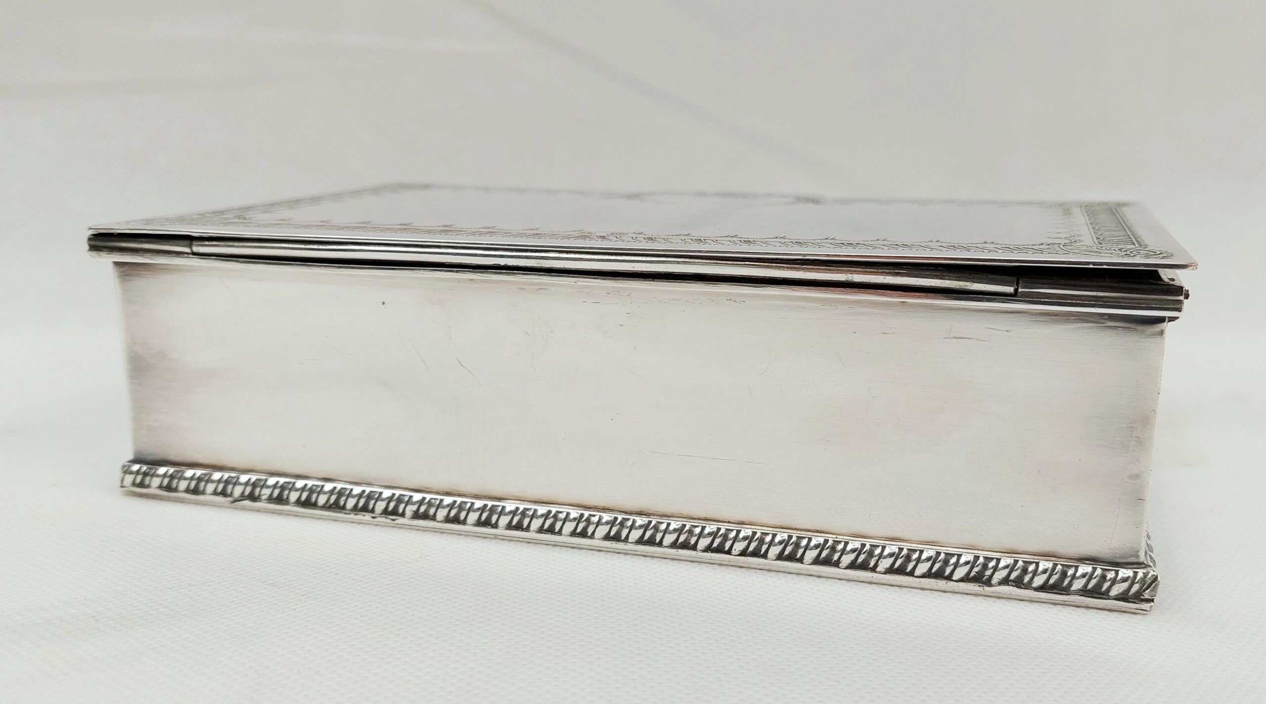 Silver Plate Cigarette Tin - Image 7