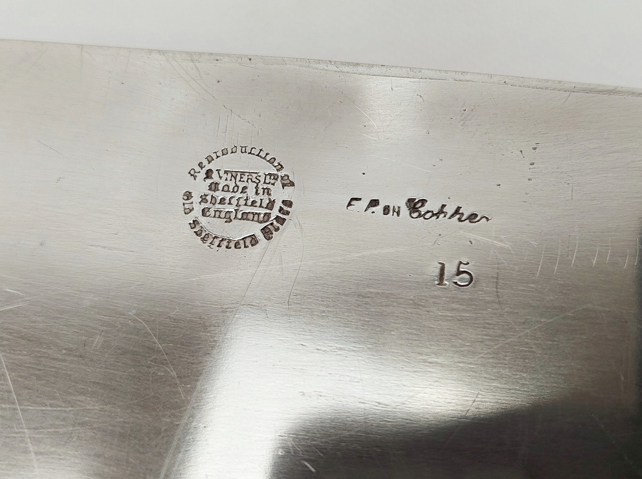 Silver Plate Cigarette Tin - Image 9