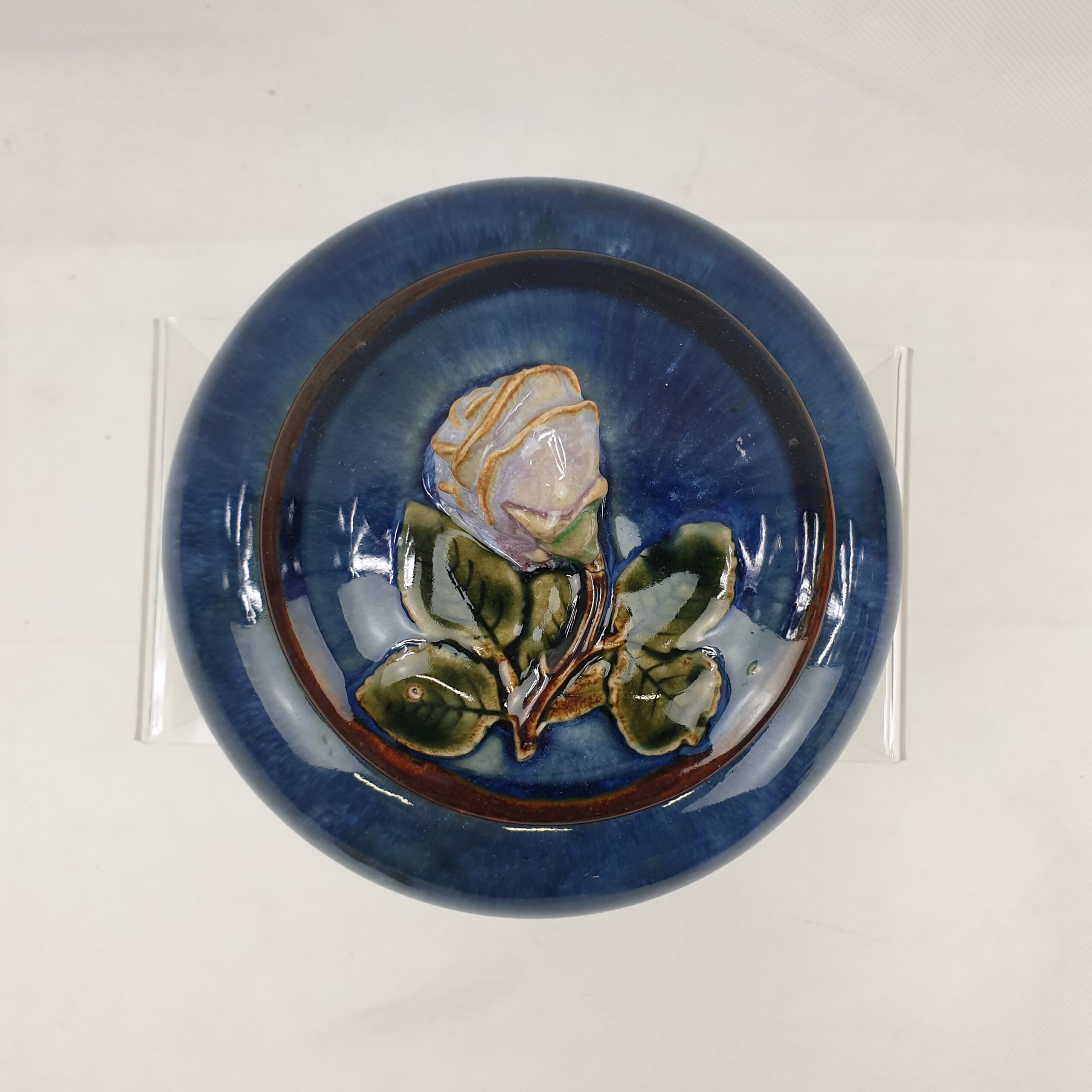 Royal Doulton Lidded Bowl With A Rose - Image 4