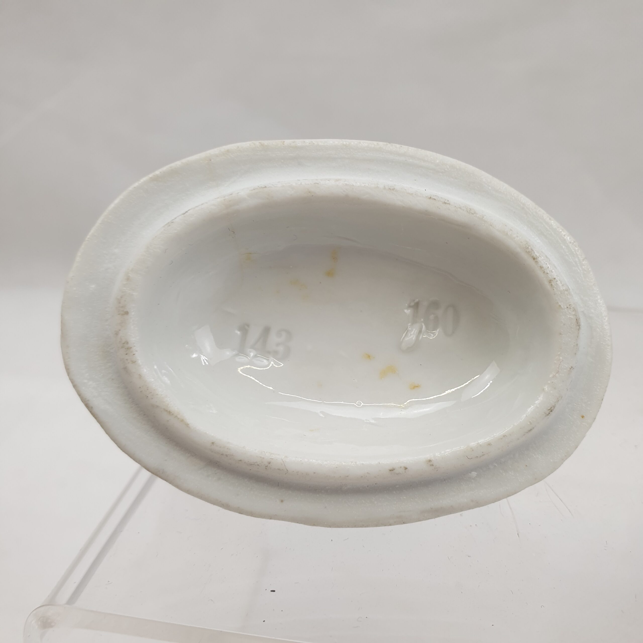 Victorian Staffordshire Trinket Box In The Form Of 3 Young Girls - Image 2