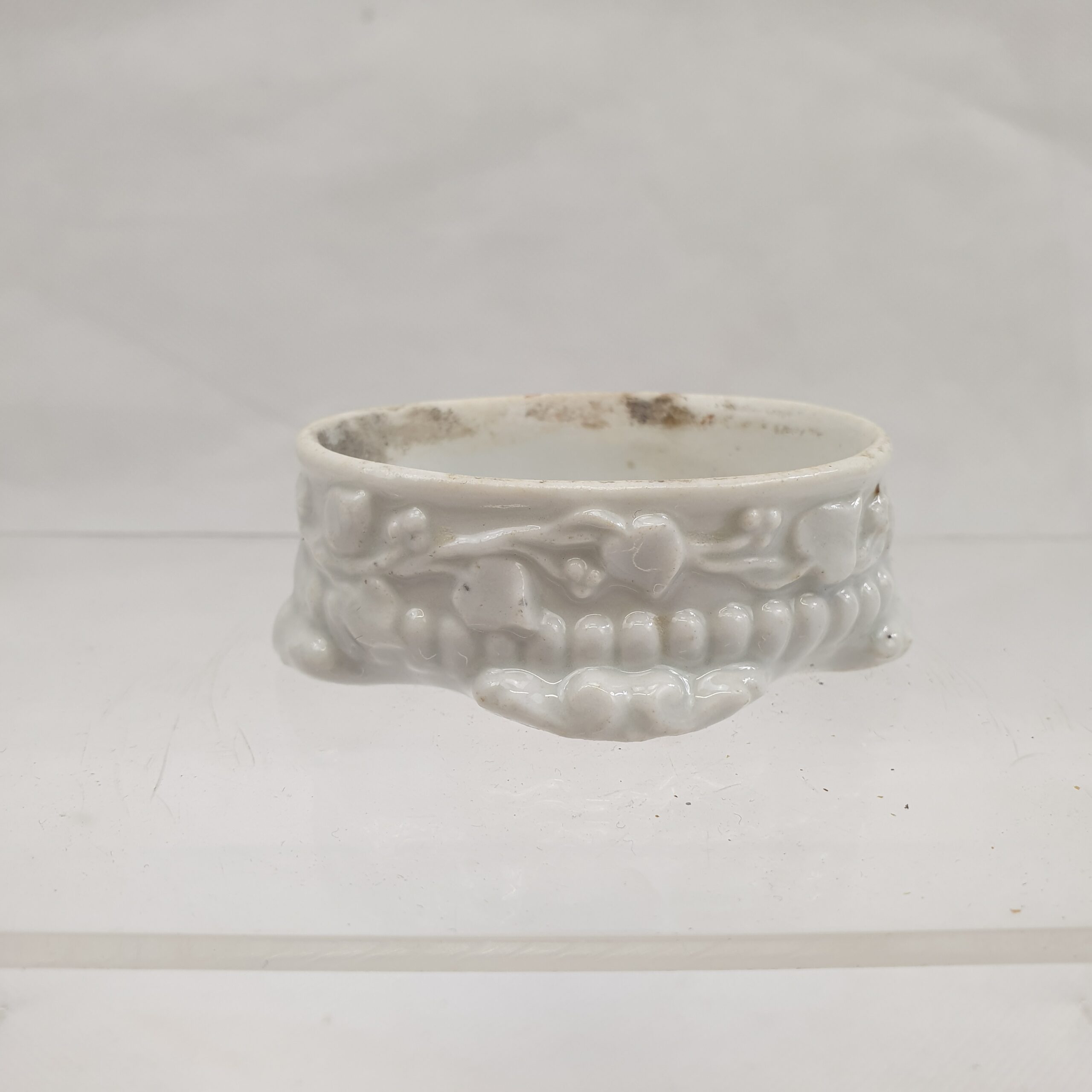 Victorian Staffordshire Trinket Box In The Form Of 3 Young Girls - Image 7