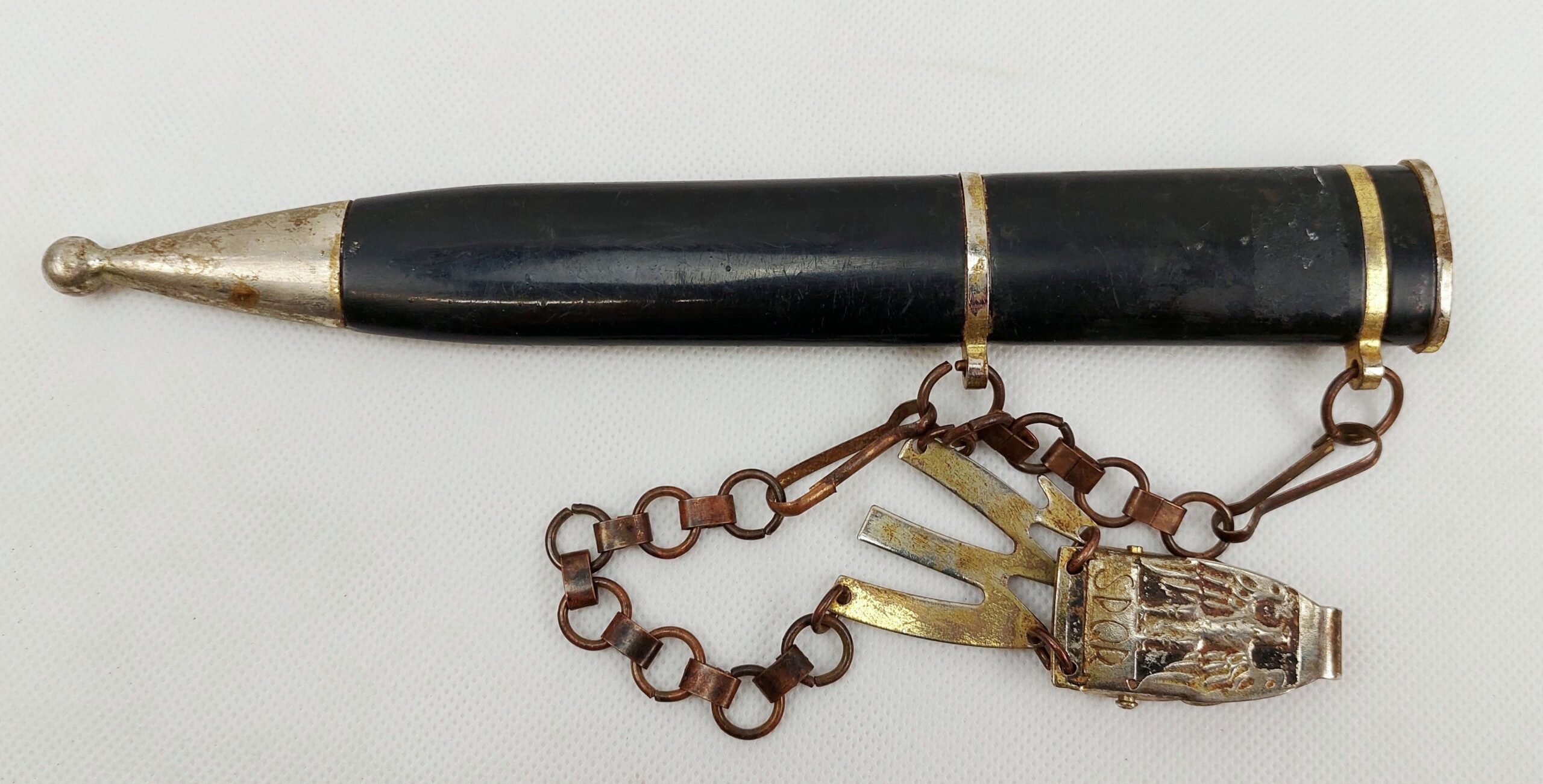 WW2 Italian NCOs Dagger, Scabbard And Hanger - Image 2