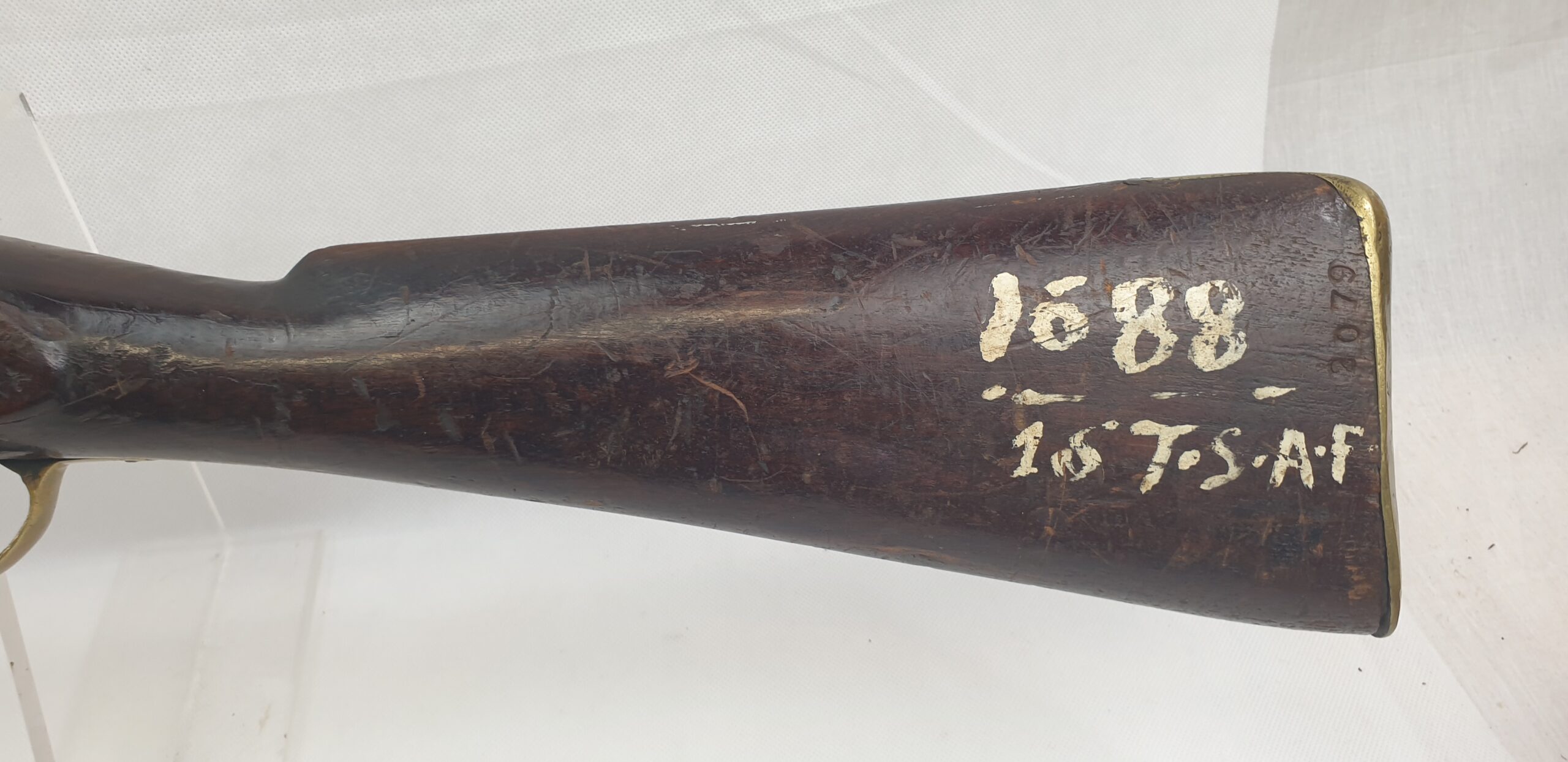 1872 Colonial Copy Of A Converted To Percussion Brown Bess Musket - Image 9