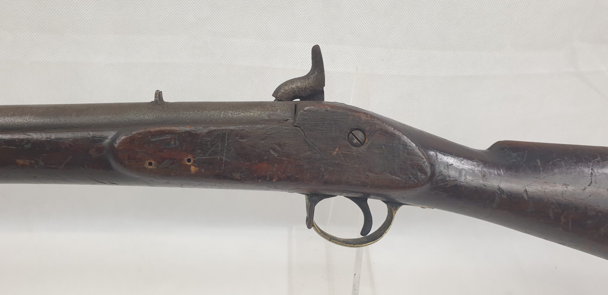 1872 Colonial Copy Of A Converted To Percussion Brown Bess Musket - Image 8