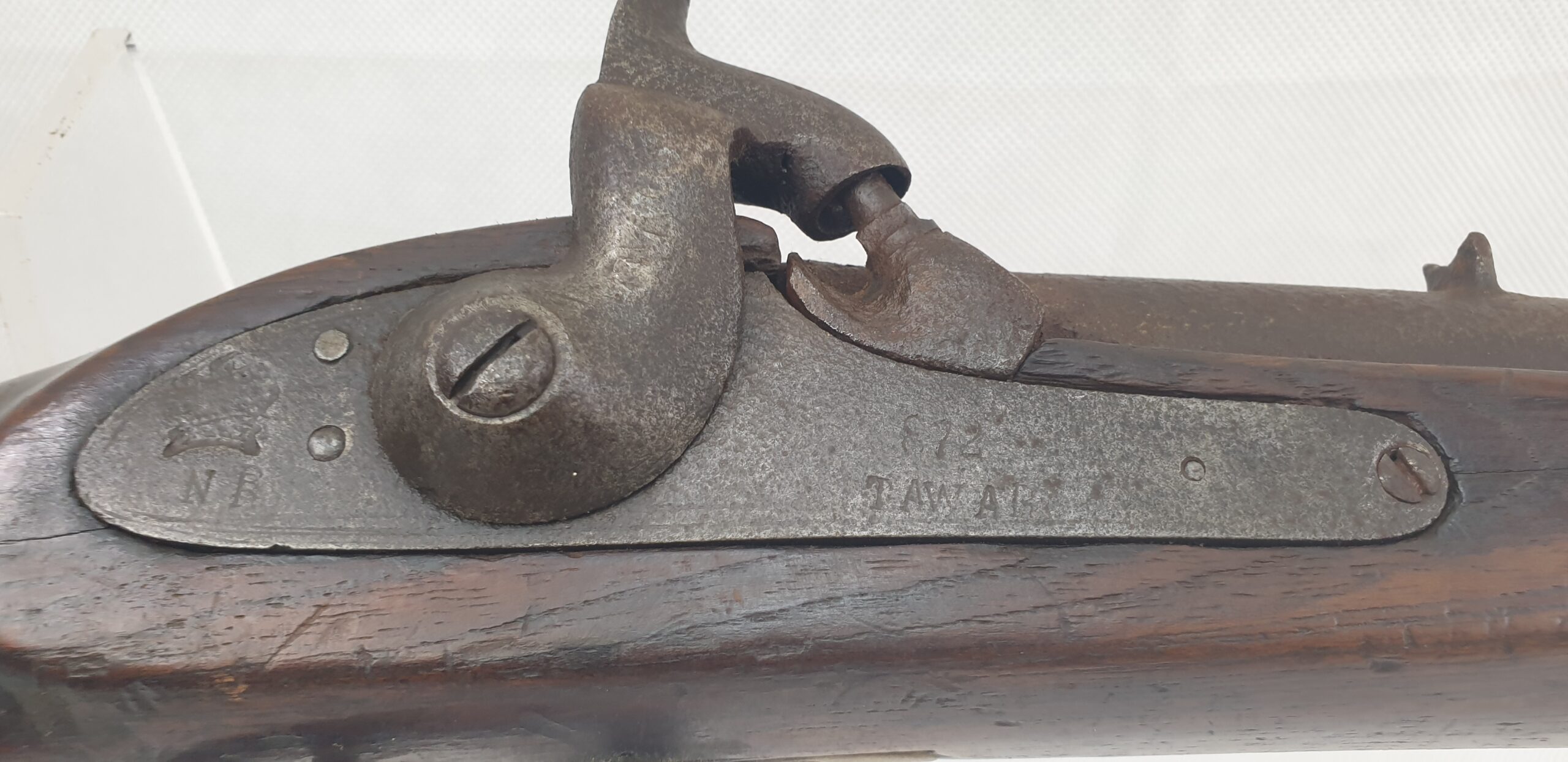 1872 Colonial Copy Of A Converted To Percussion Brown Bess Musket - Image 4
