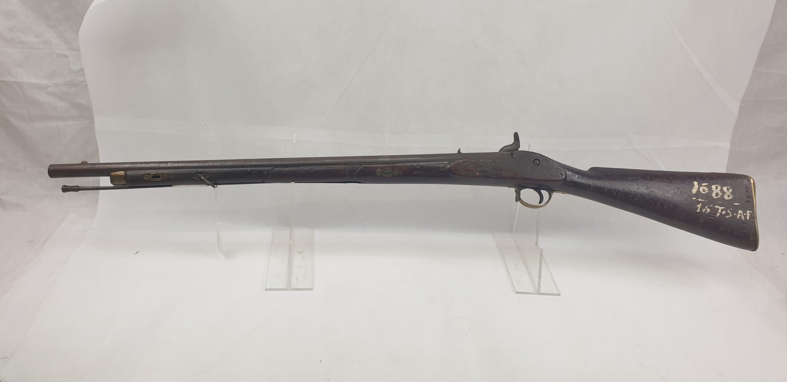 1872 Colonial Copy Of A Converted To Percussion Brown Bess Musket - Image 2