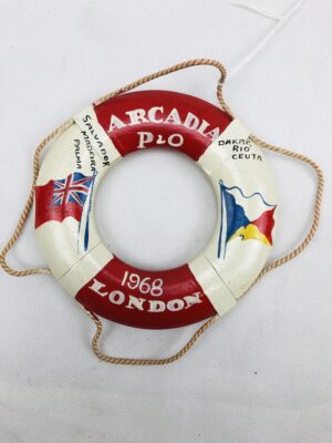 1968 Arcadia P&O London Souvenir Life Ring