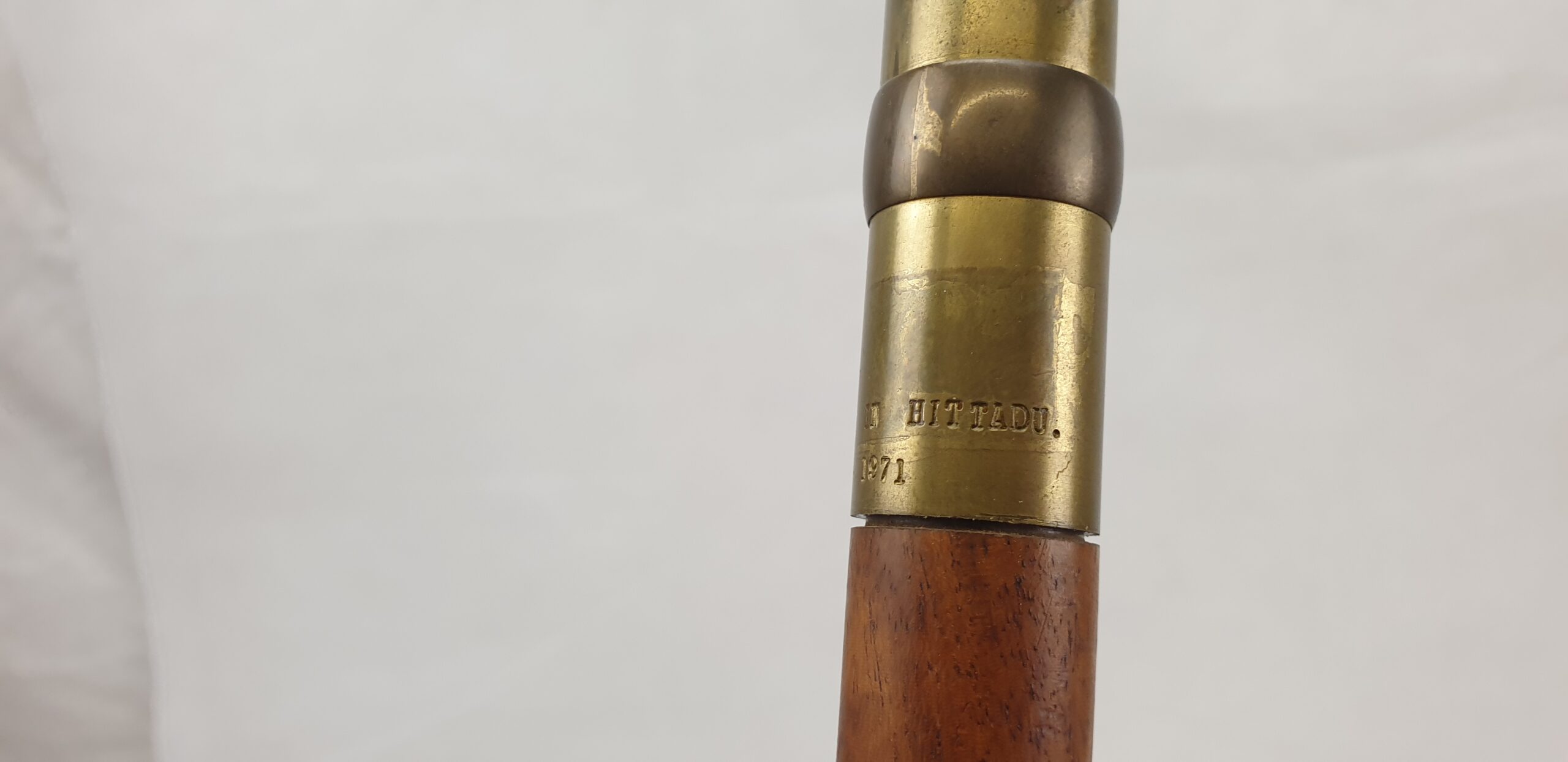1971 Vintage Sword Stick Made in Hittadu - Image 6