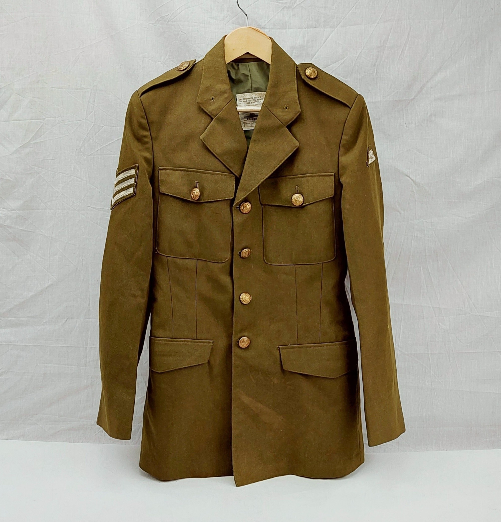 1980 Pattern Royal Marines No 2 Dress Army Sergeants Tunic