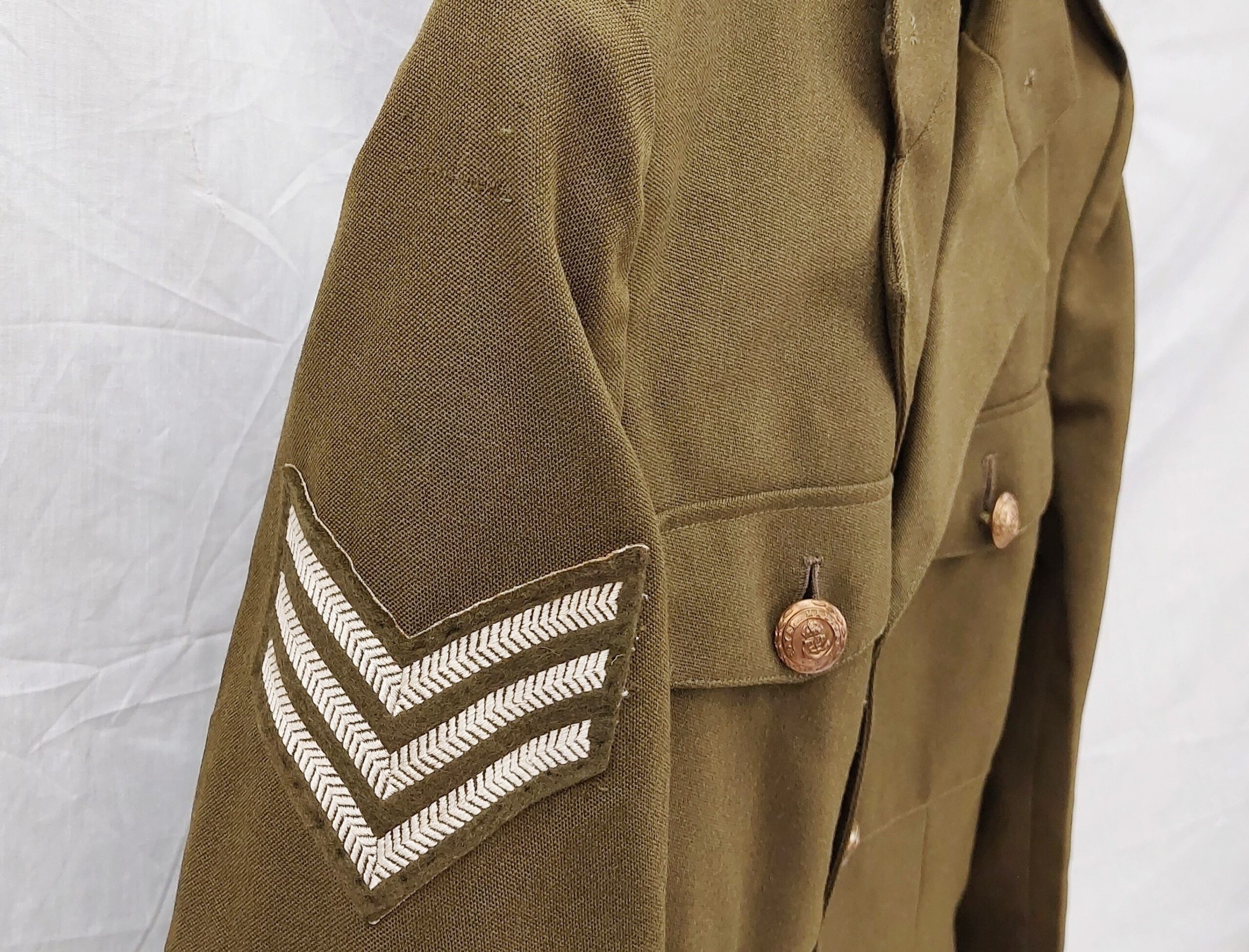 1980 Pattern Royal Marines No 2 Dress Army Sergeants Tunic - Image 9