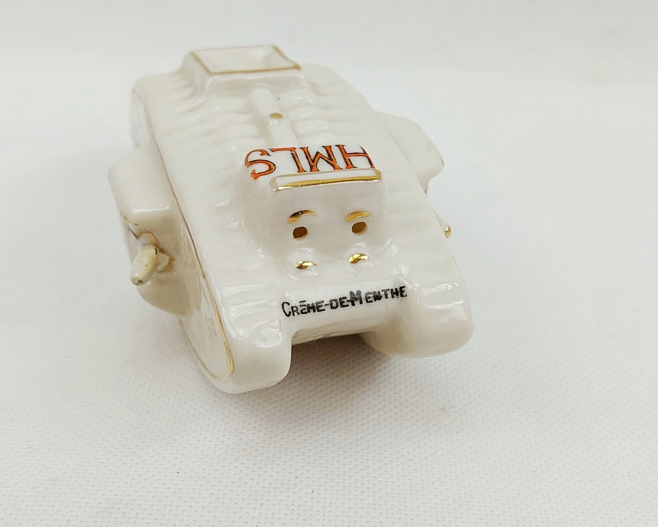 Eastbourne Crested Ware WW1 Tank By Carlton China - Image 3
