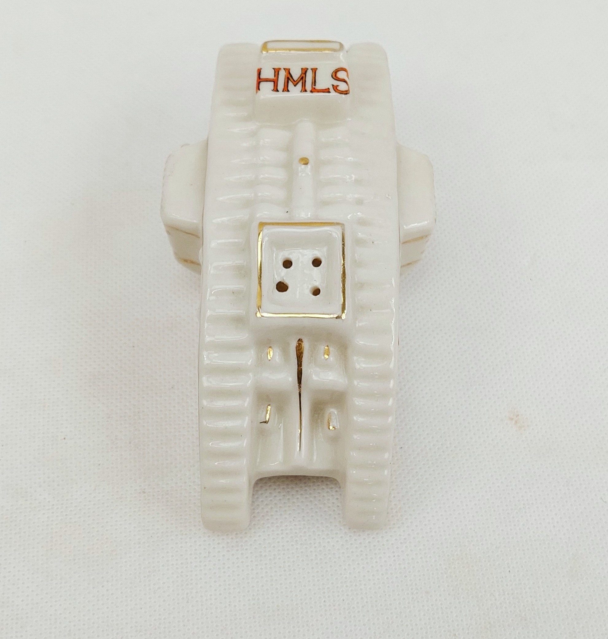 Eastbourne Crested Ware WW1 Tank By Carlton China - Image 4