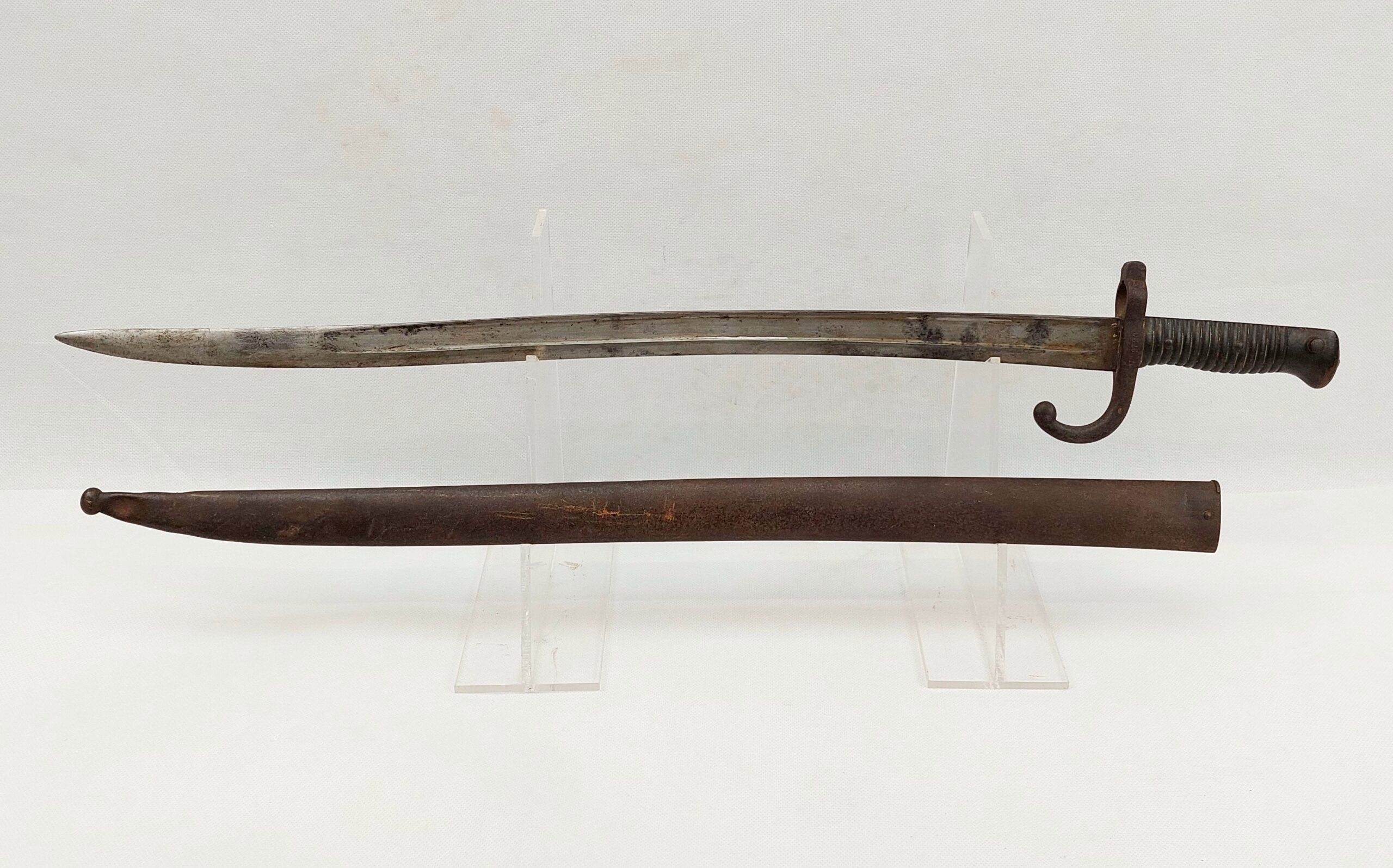 French Chassepot M1866 Bayonet And Scabbard