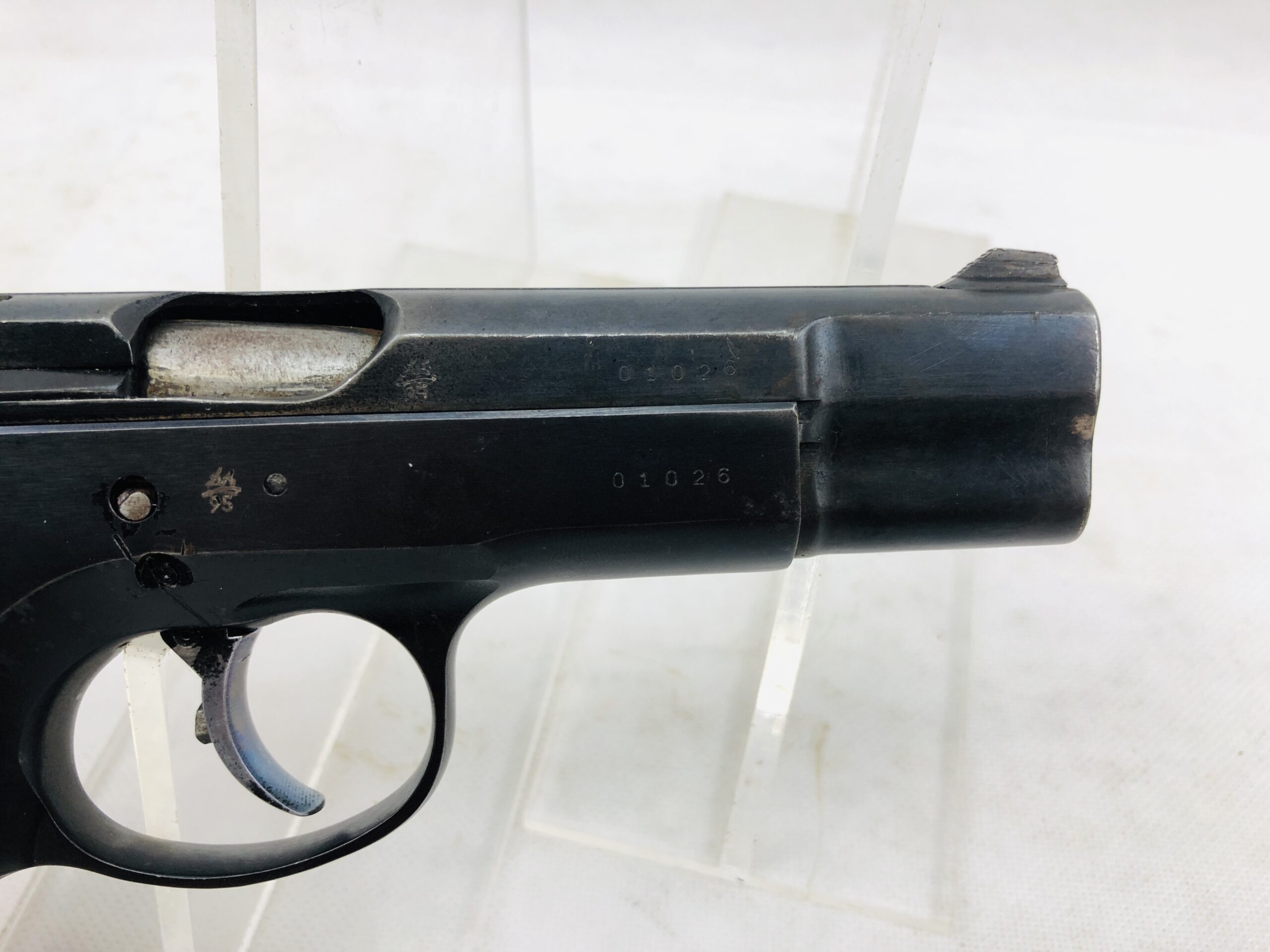 Deactivated Swiss AT84S cal 9mm Semi-Auto Pistol - Image 6