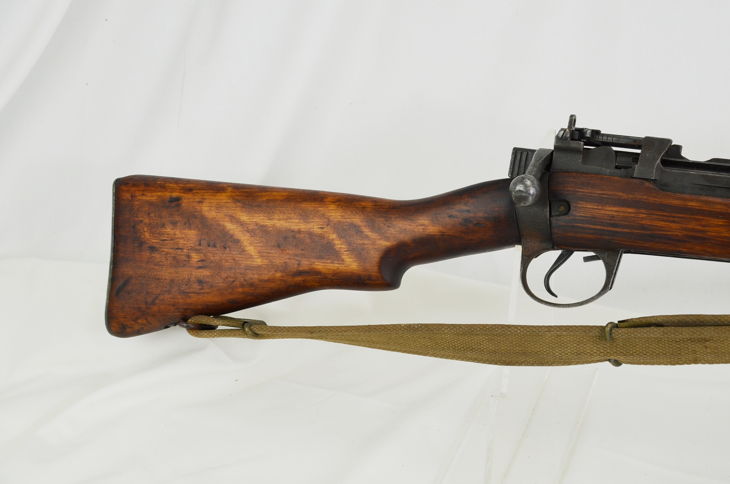 WW2 Land-Lease US Property Marked British Lee Enfield No 4 MK I* Rifle - Deactivated - Image 2