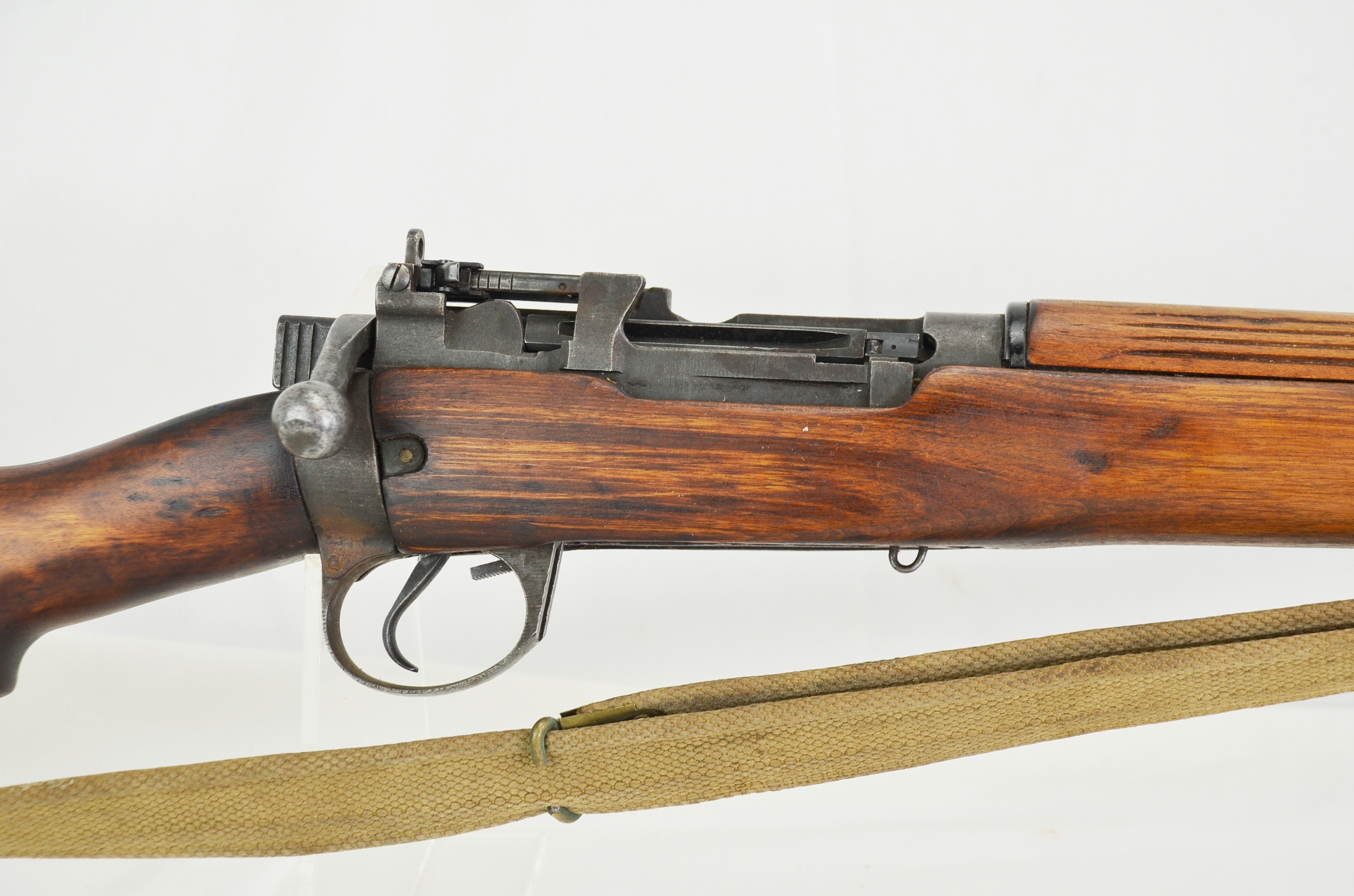 WW2 Land-Lease US Property Marked British Lee Enfield No 4 MK I* Rifle - Deactivated - Image 3
