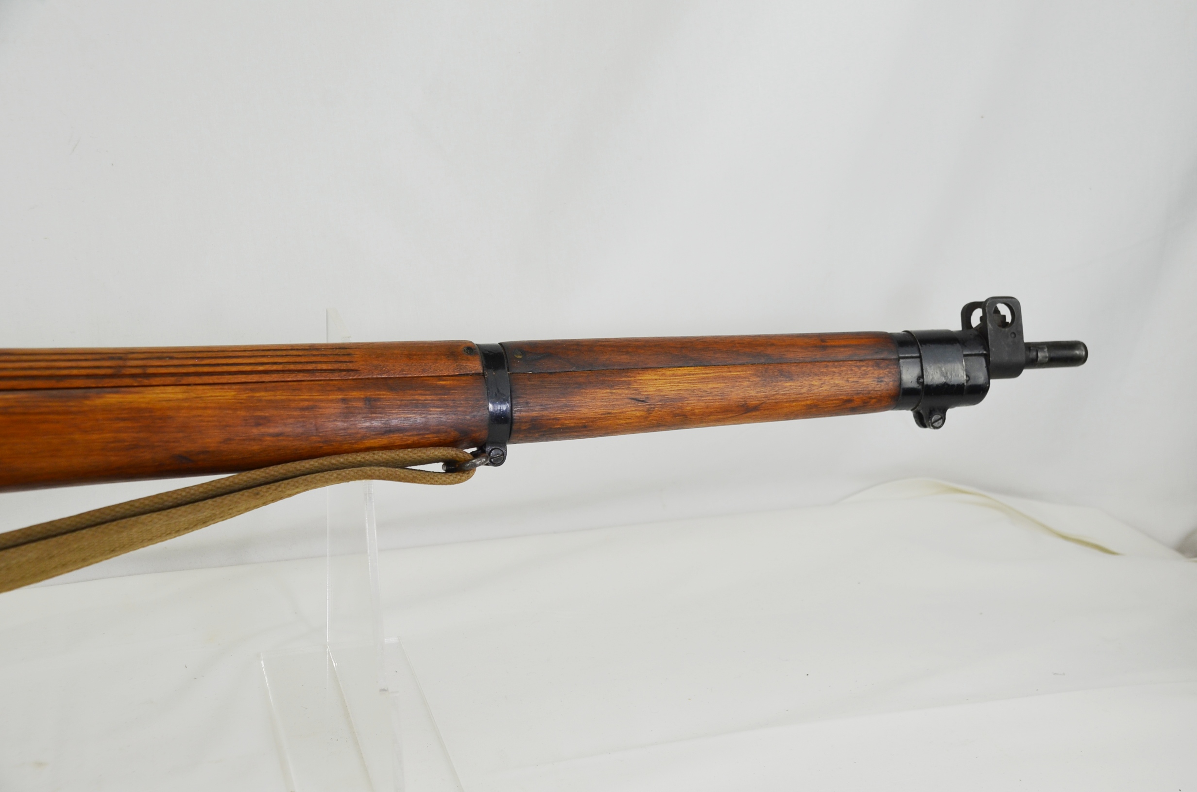 WW2 Land-Lease US Property Marked British Lee Enfield No 4 MK I* Rifle - Deactivated - Image 4