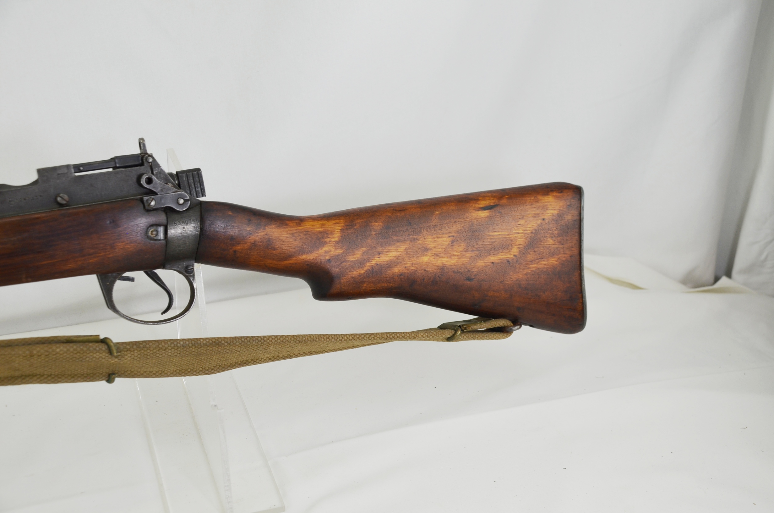 WW2 Land-Lease US Property Marked British Lee Enfield No 4 MK I* Rifle - Deactivated - Image 7
