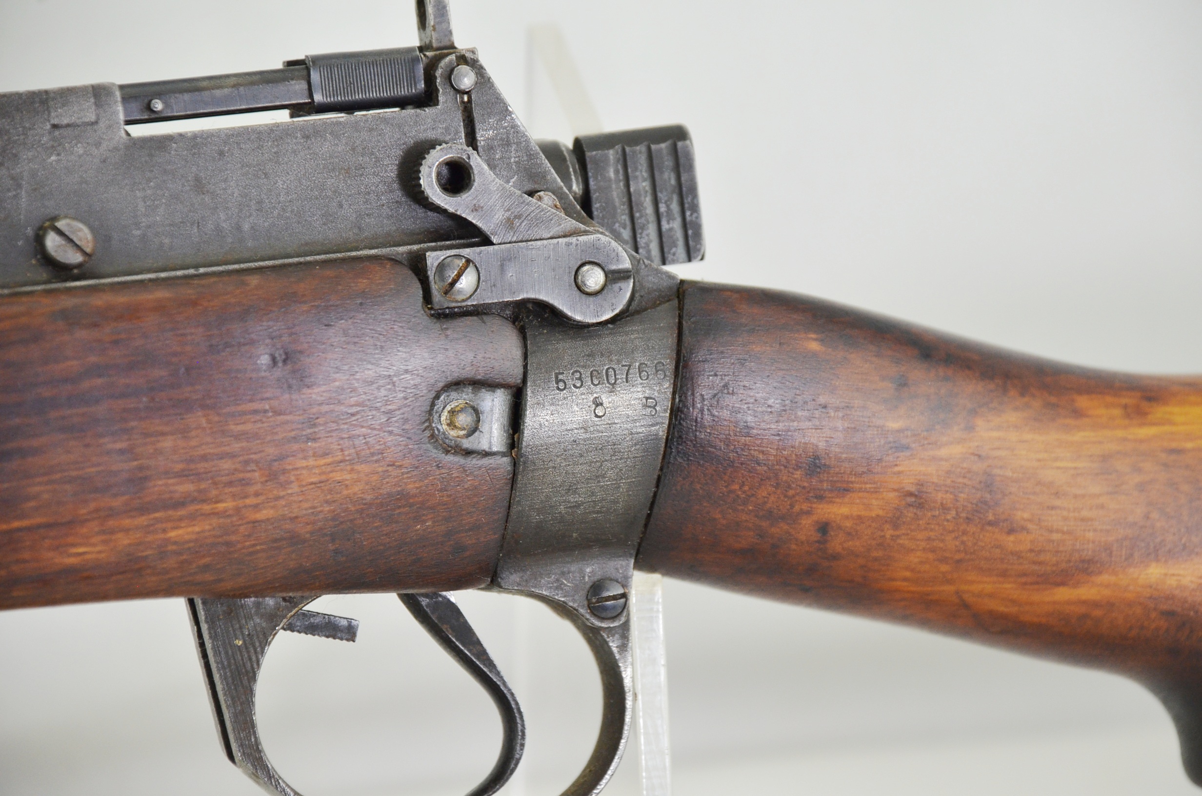 WW2 Land-Lease US Property Marked British Lee Enfield No 4 MK I* Rifle - Deactivated - Image 8