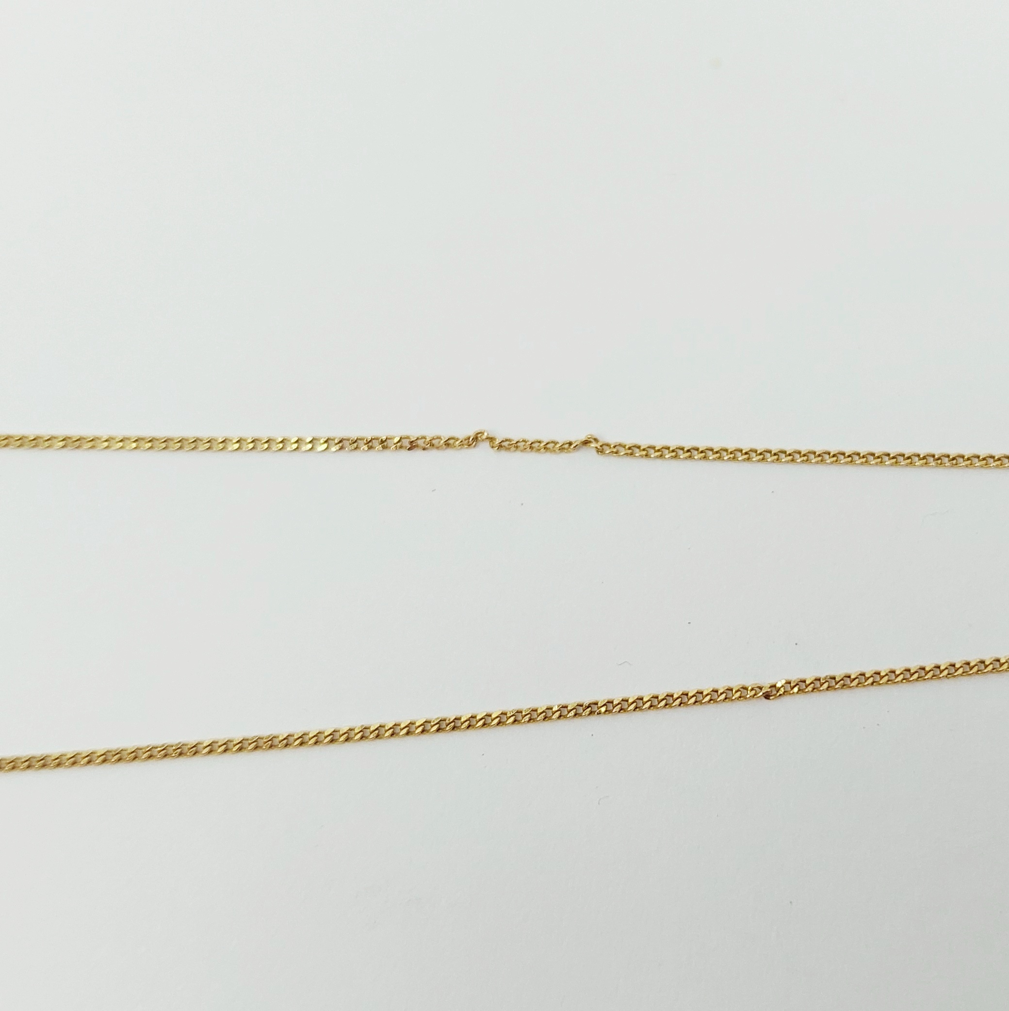 9ct Yellow Gold Pearl Pendant Necklace – 18 Inches - Image 3