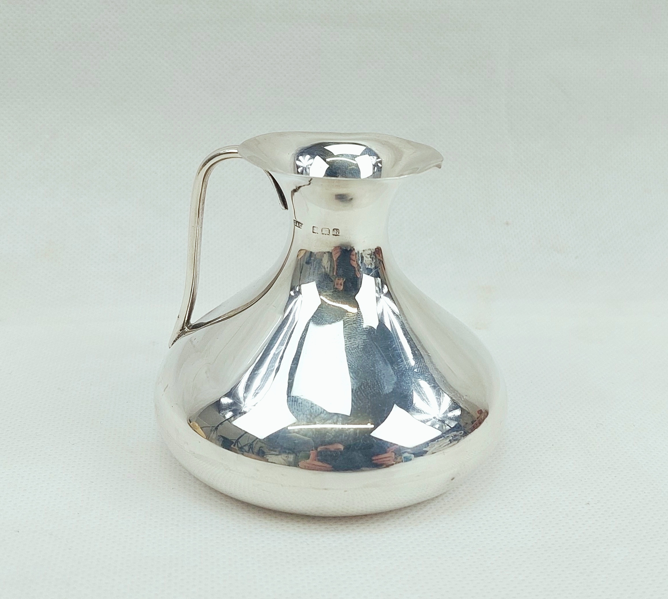 Small Sterling Silver Water Jug – Birmingham 1907