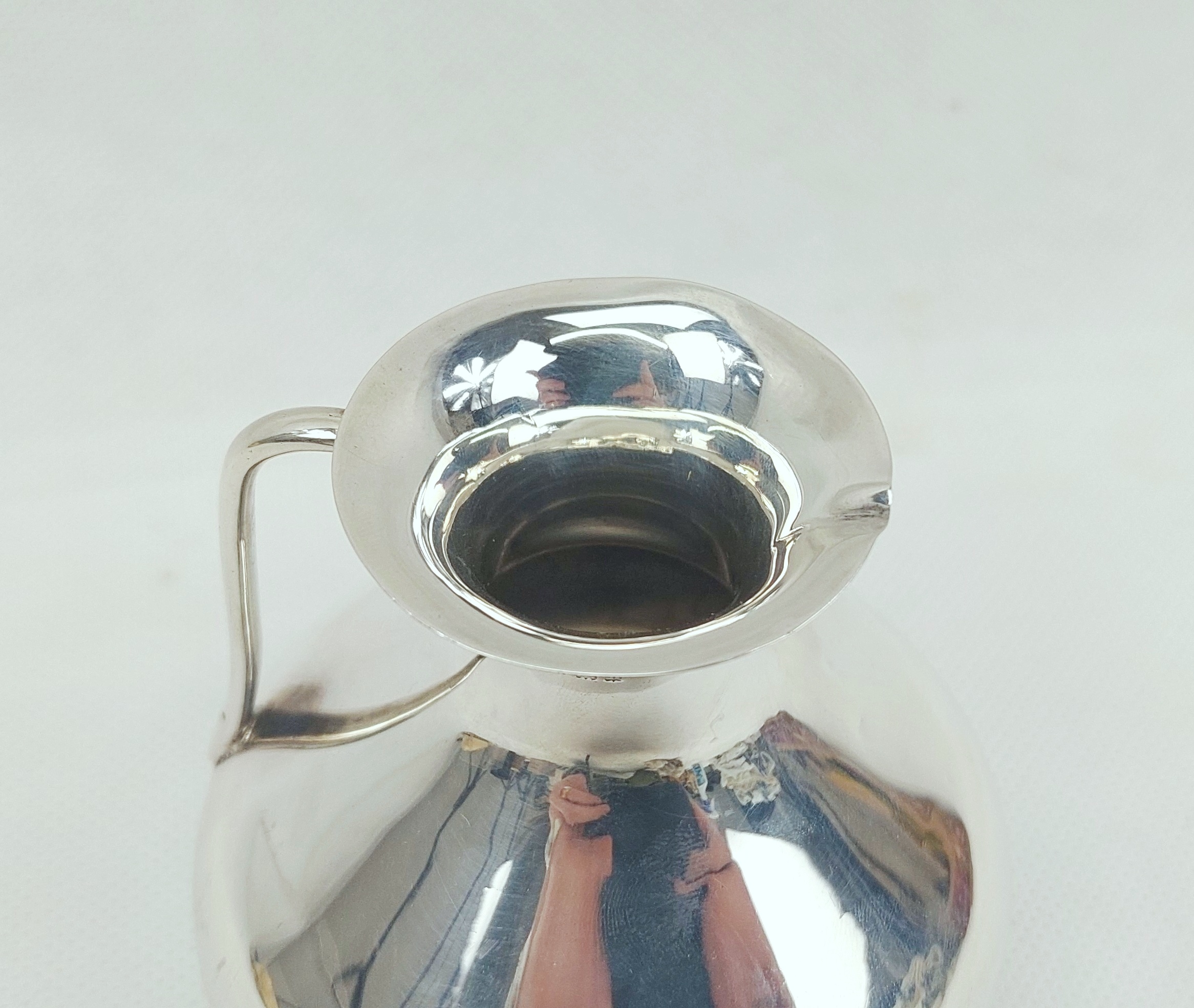 Small Sterling Silver Water Jug – Birmingham 1907 - Image 3