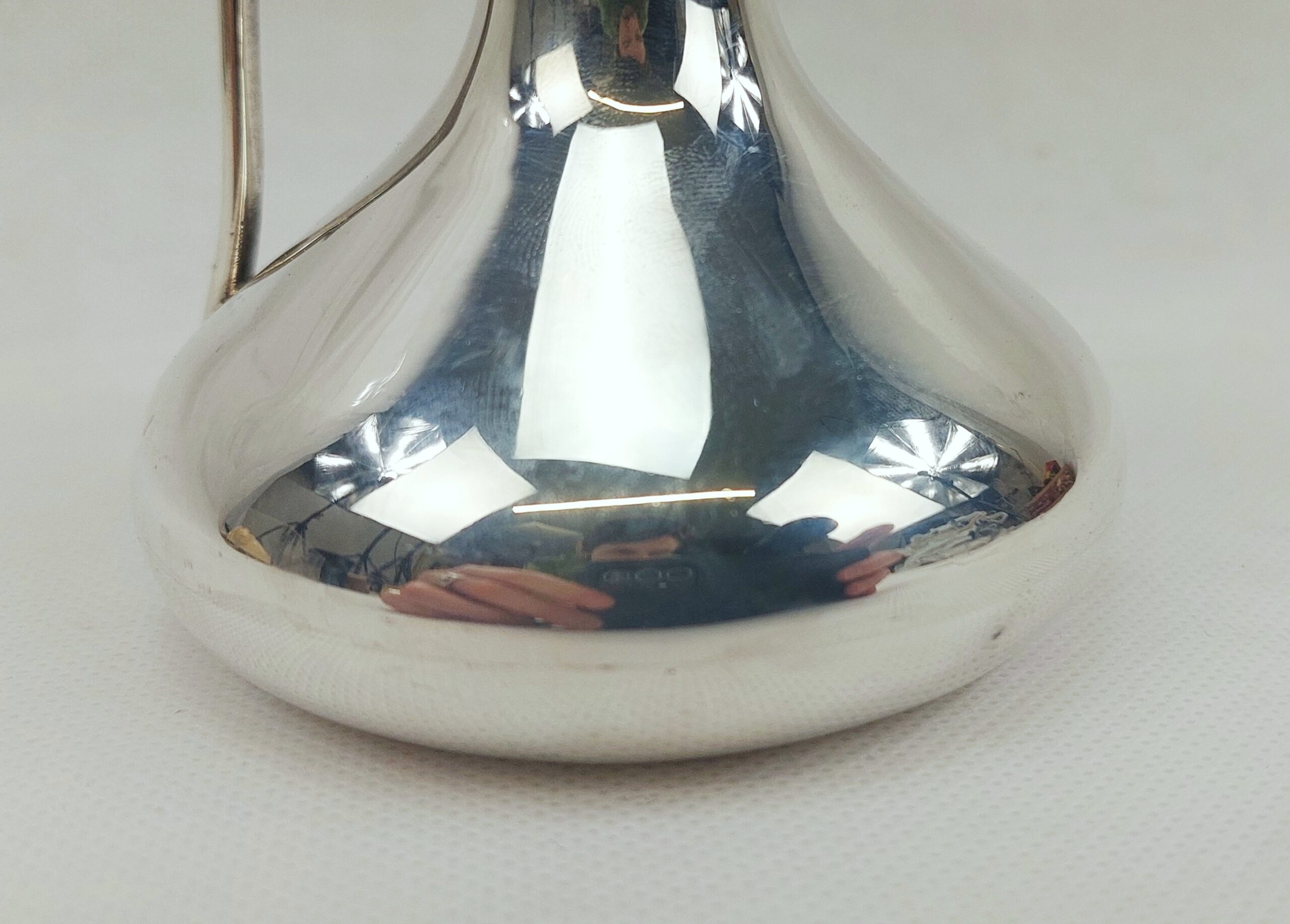 Small Sterling Silver Water Jug – Birmingham 1907 - Image 4