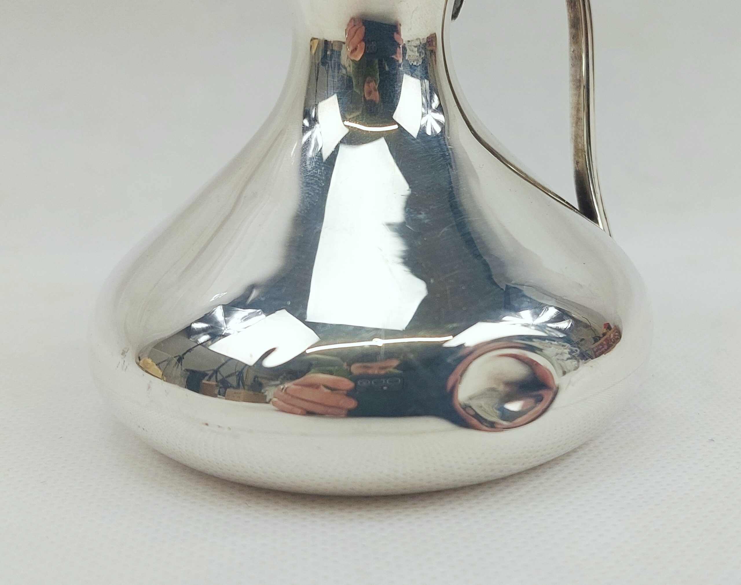 Small Sterling Silver Water Jug – Birmingham 1907 - Image 5