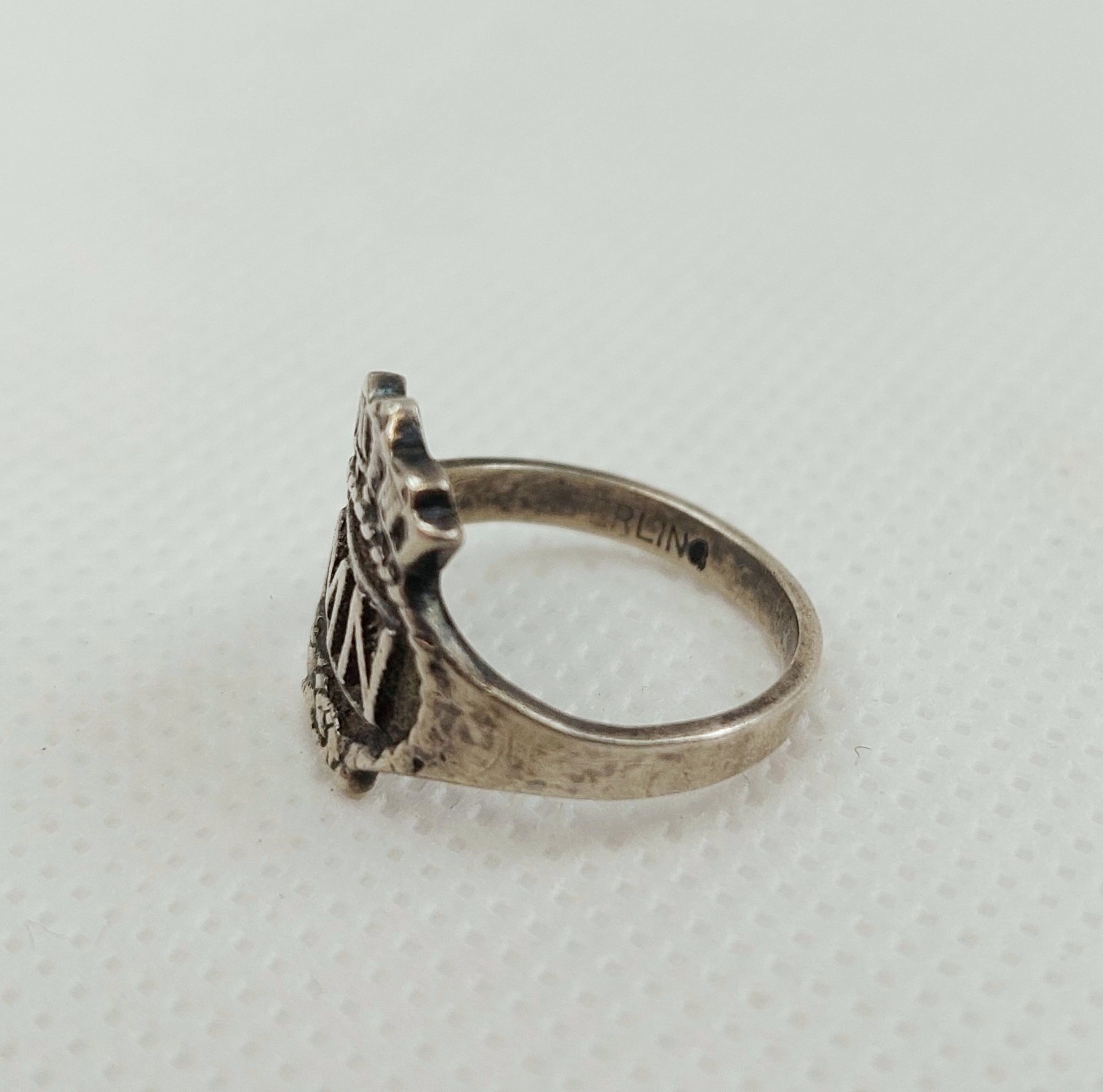Sterling Silver Merchant Navy Ring - Image 4