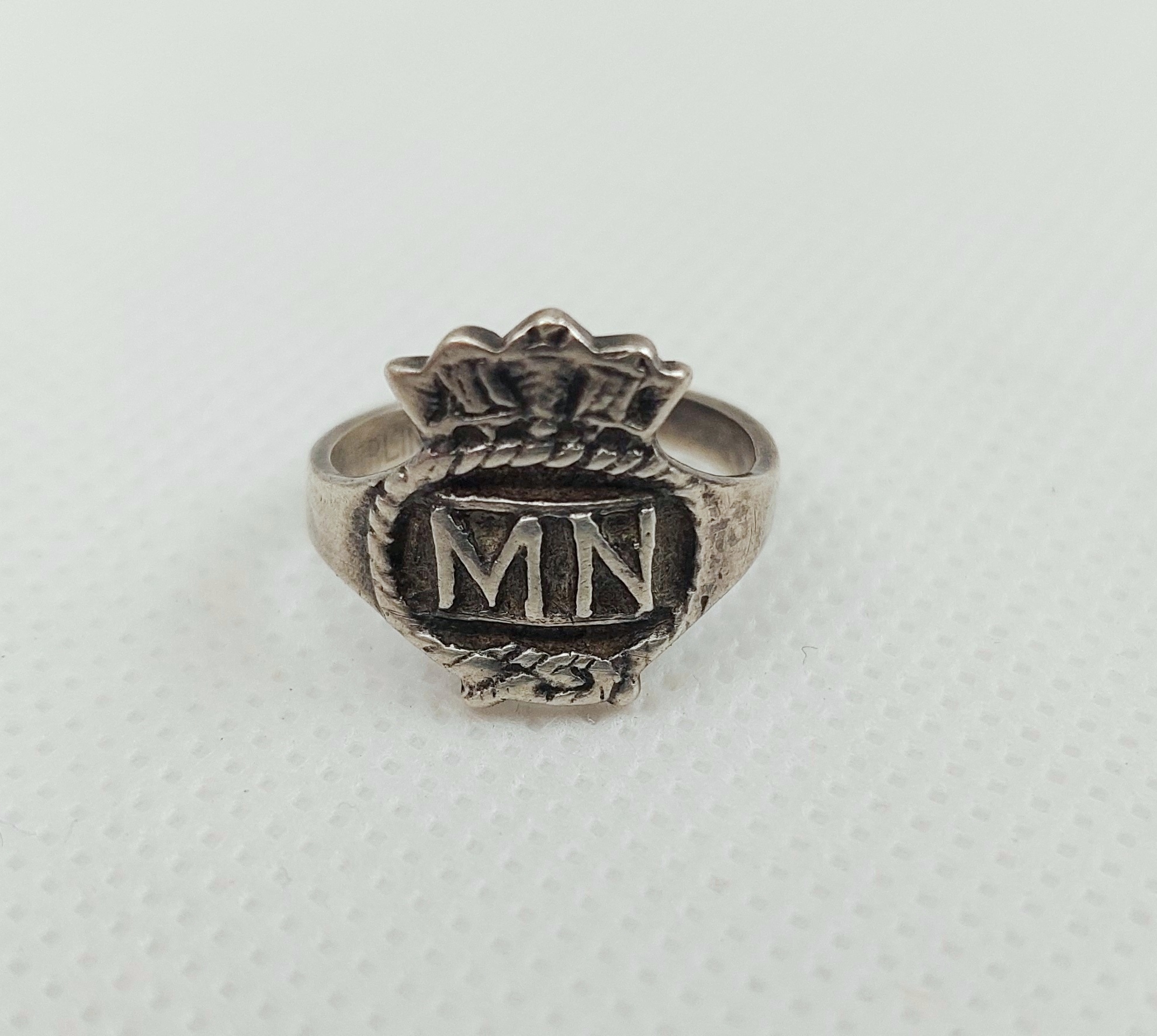 Sterling Silver Merchant Navy Ring - Image 2