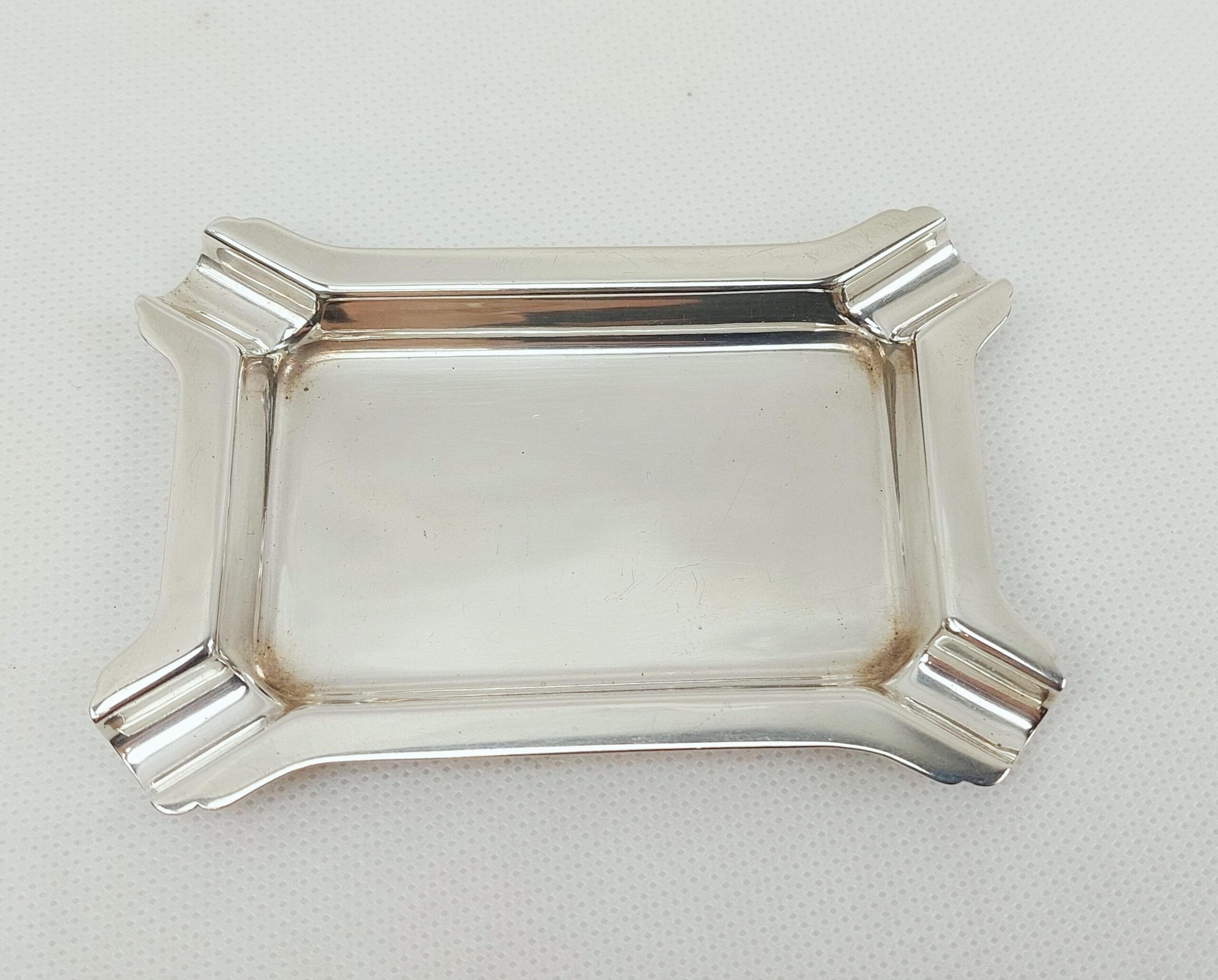 Sterling Silver Ashtray Birmingham 1917 - Image 2