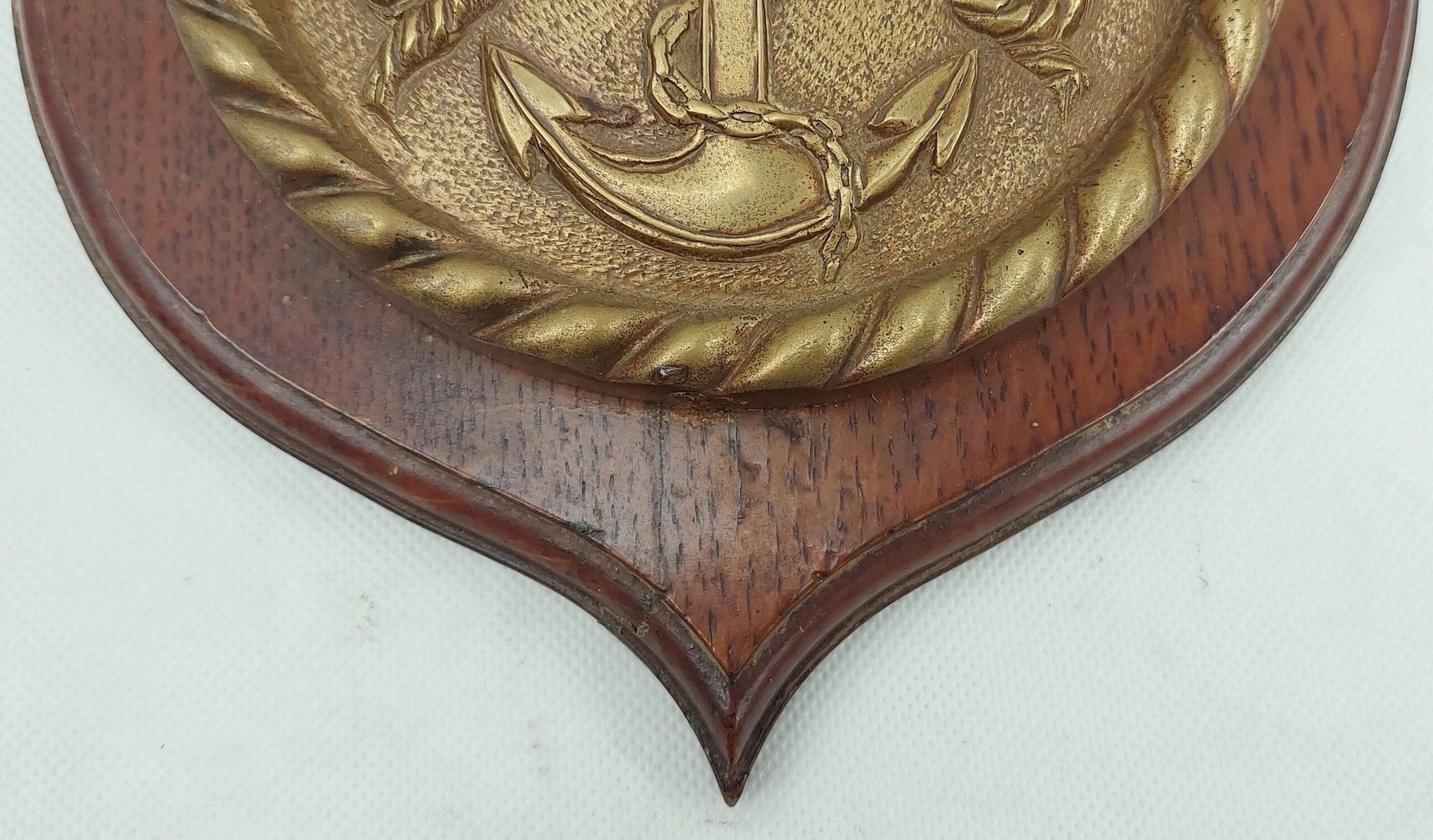 HMS Satyr (1916) Bronze Wardroom Badge R-Class Destroyer - Image 4