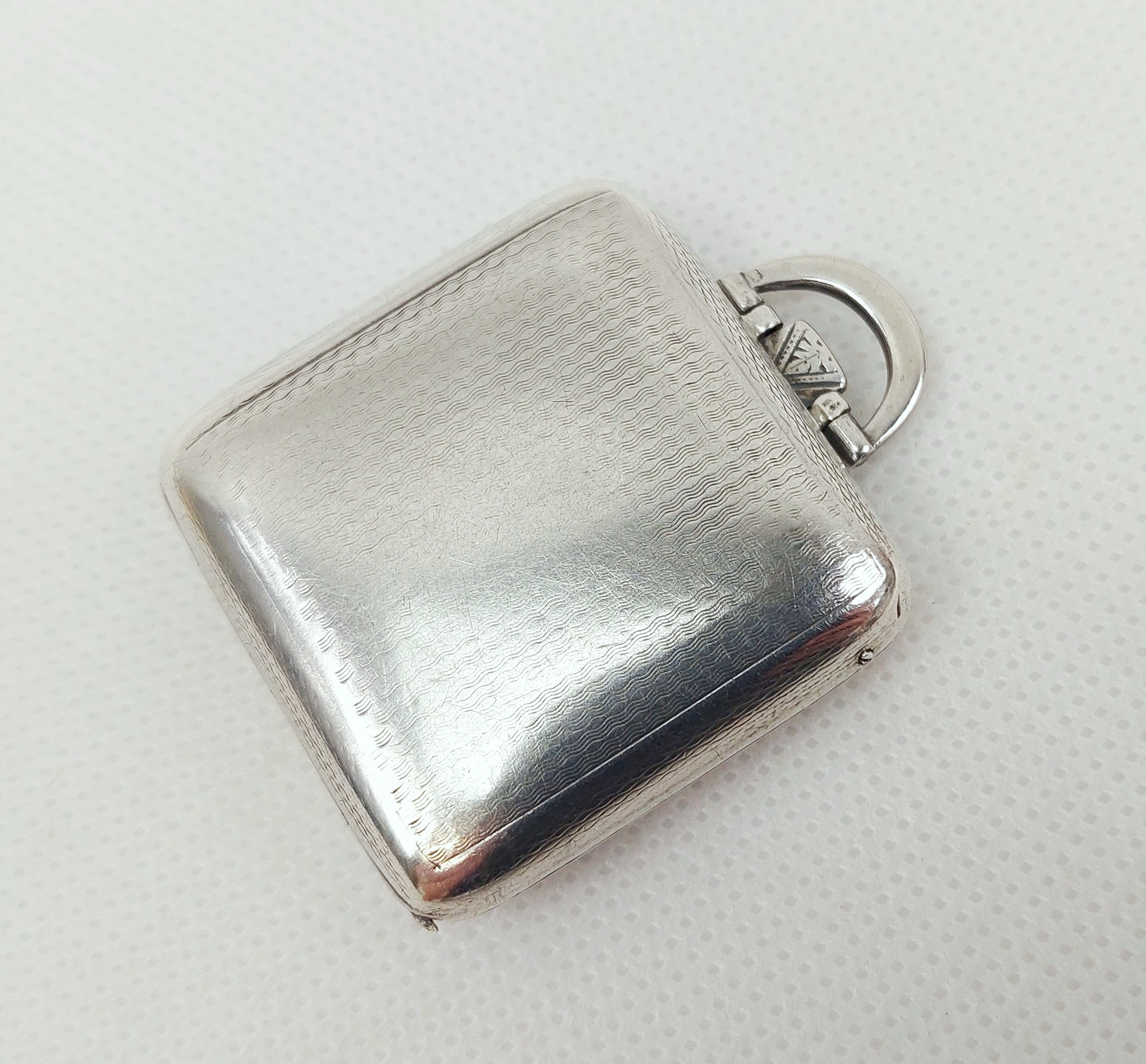Art Deco Ladies Purse Watch Travel Clock By S.S.M. – Birmingham 1930 - Image 8