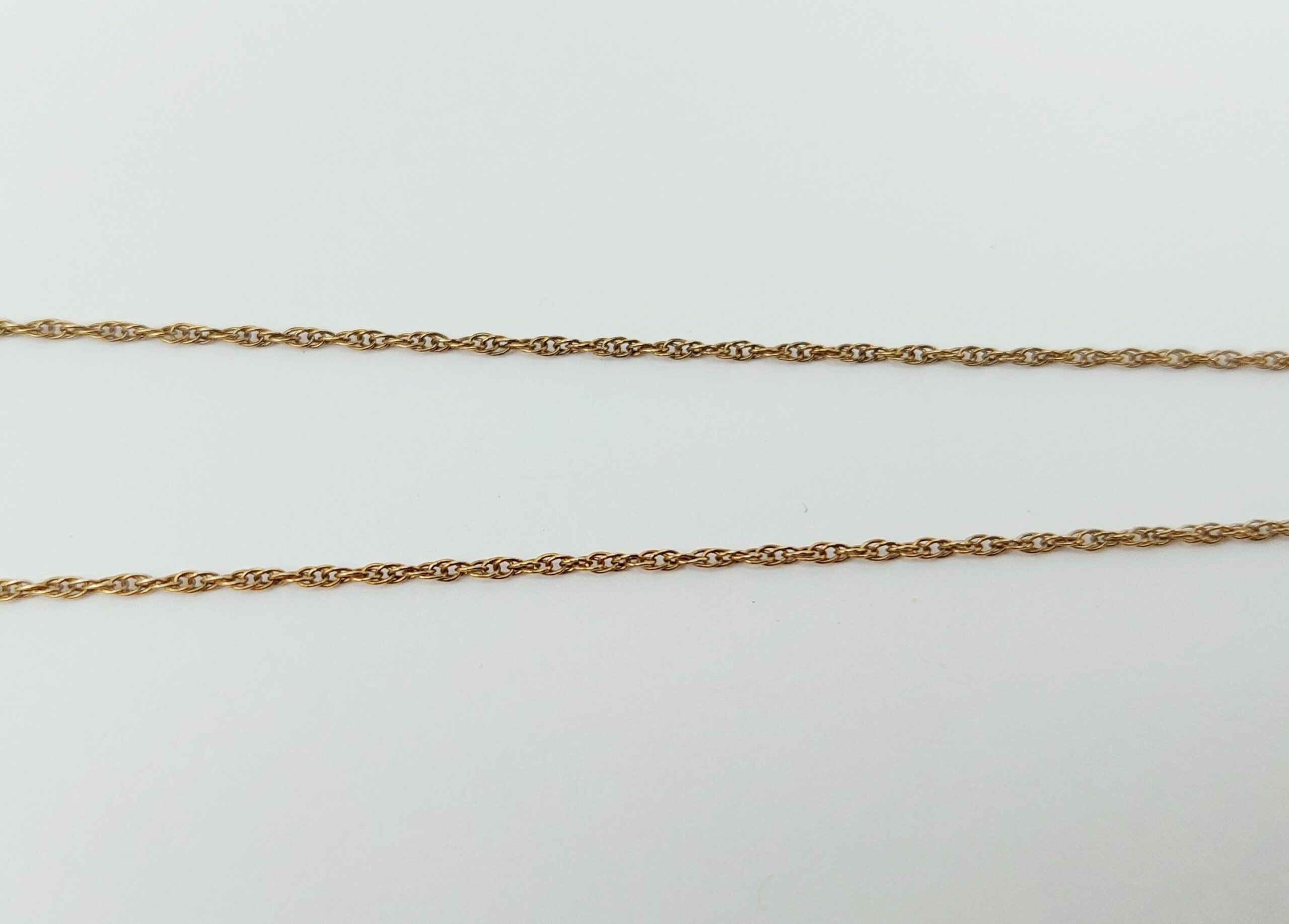 9ct Rose Gold Smokey Quartz & Diamond Pendant Necklace - Image 5