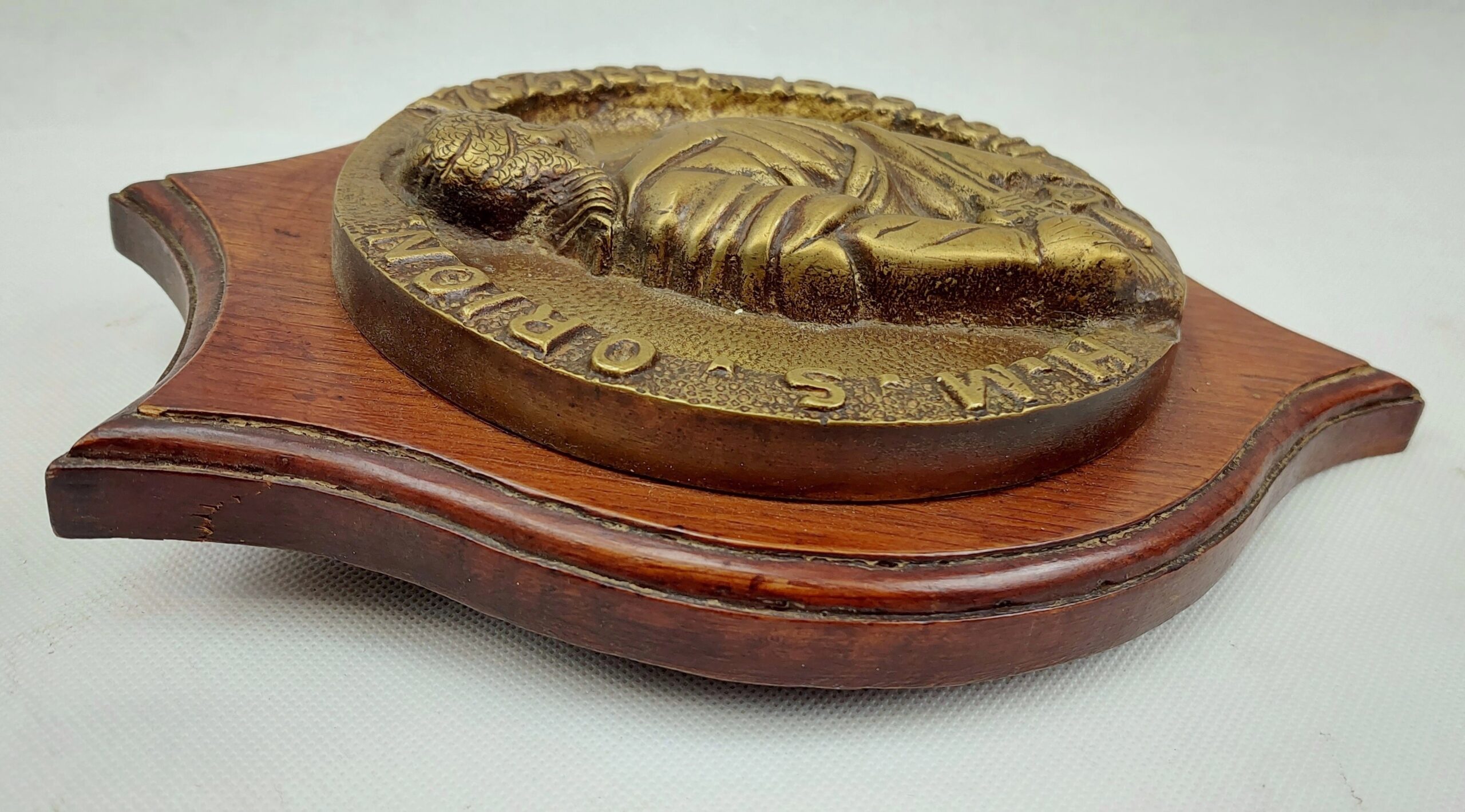HMS Orion (1910) Bronze Wardroom Badge Orion Class Dreadnought Battleship - Image 4