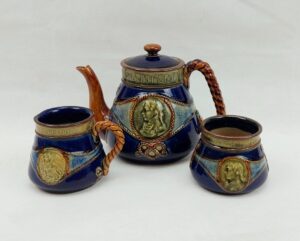 c1905 Admiral Lord Nelson Commemorative Tea Set by Royal Doulton