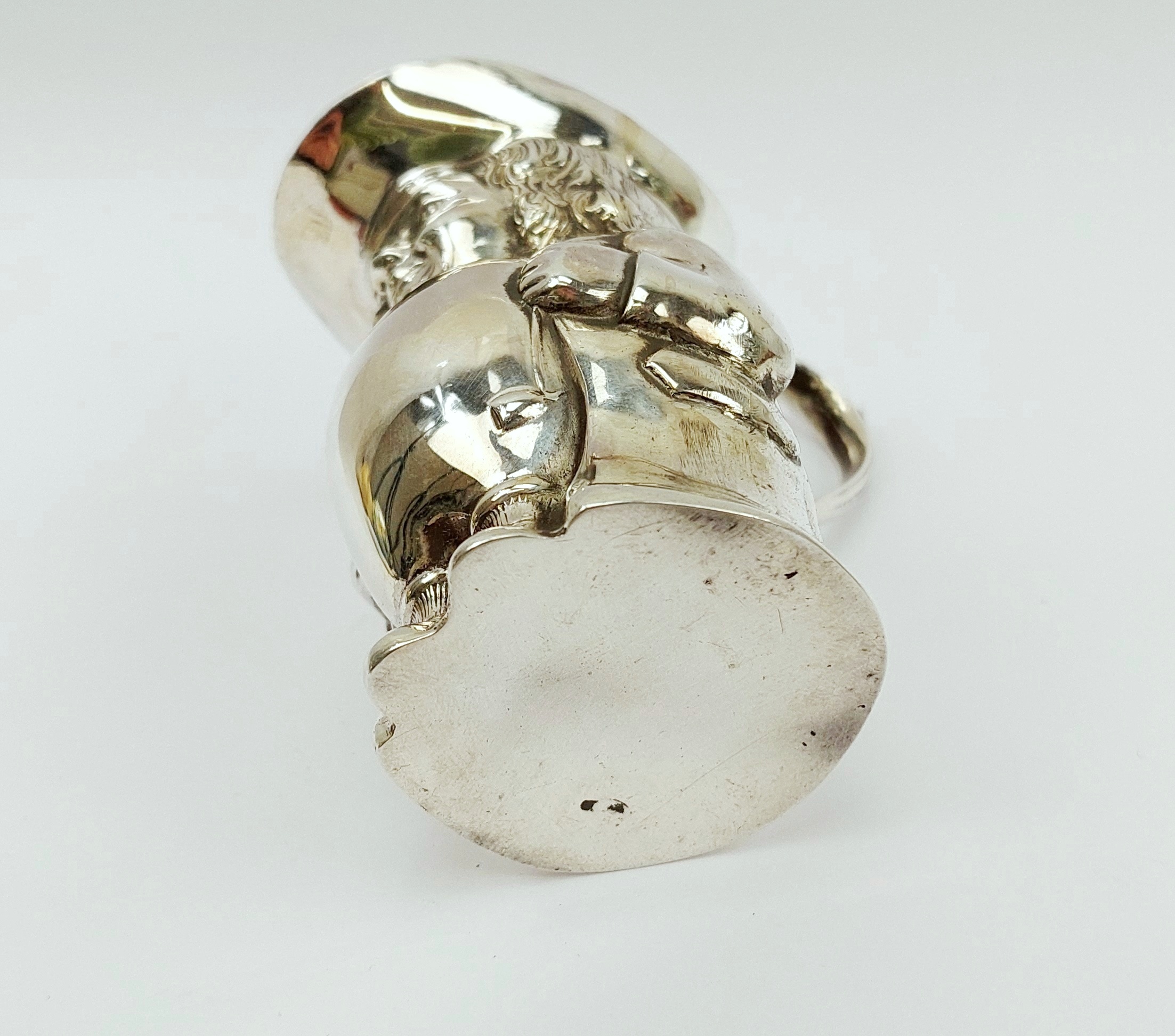 Miniature Silver Toby Jug by William Davenport c1890 - Image 6