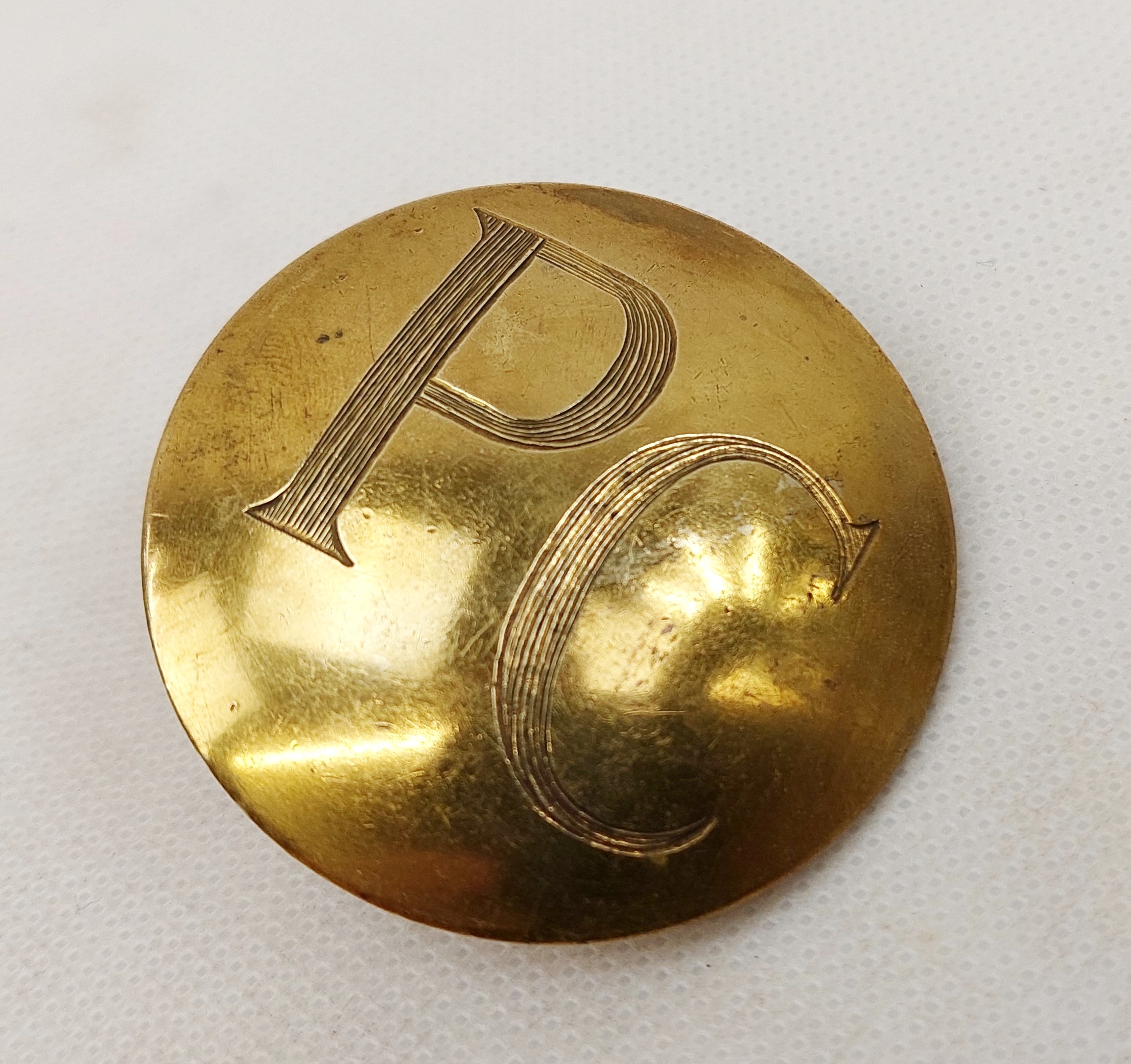 Pair of Police Constable Cape Buckles - Image 3
