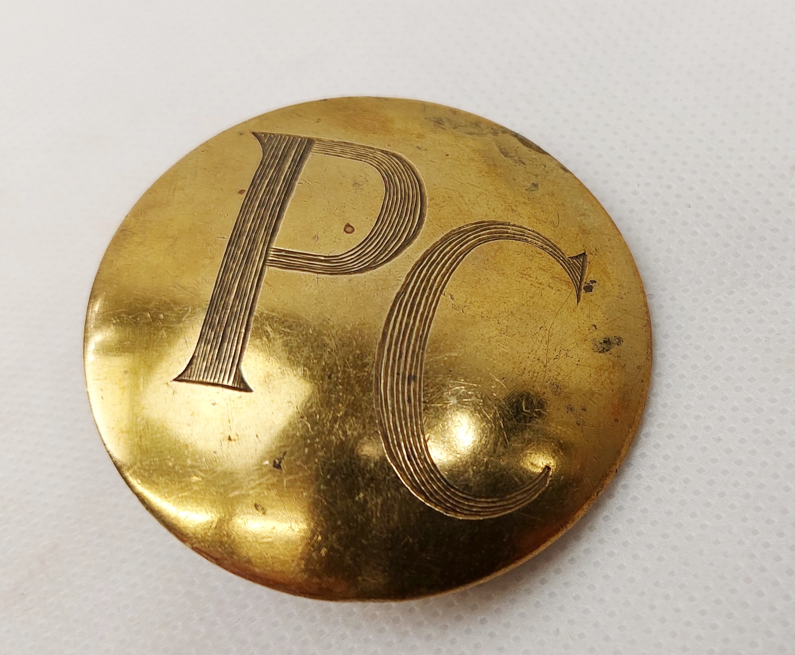 Pair of Police Constable Cape Buckles - Image 4