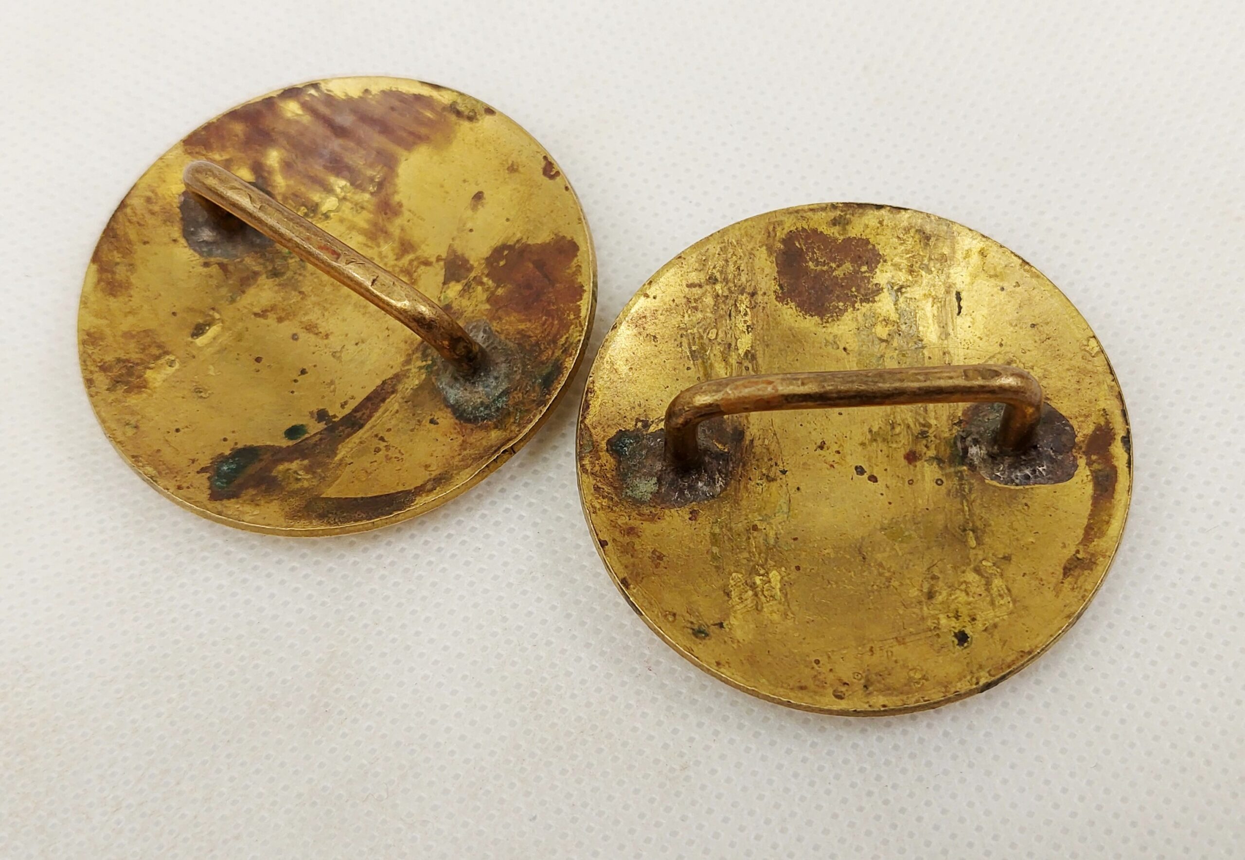Pair of Police Constable Cape Buckles - Image 5