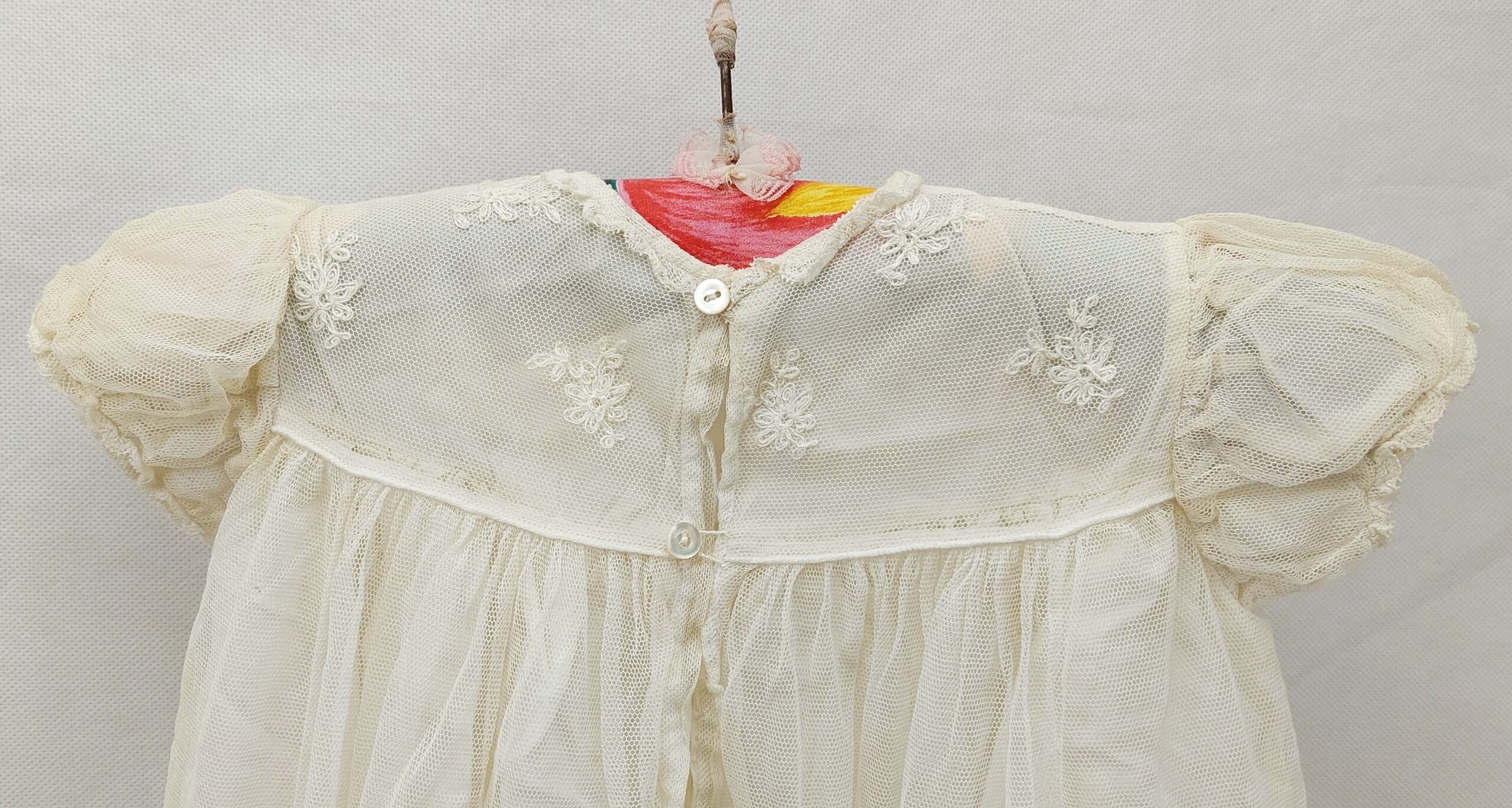 Vintage Childs Lace Christening Gown - Image 4