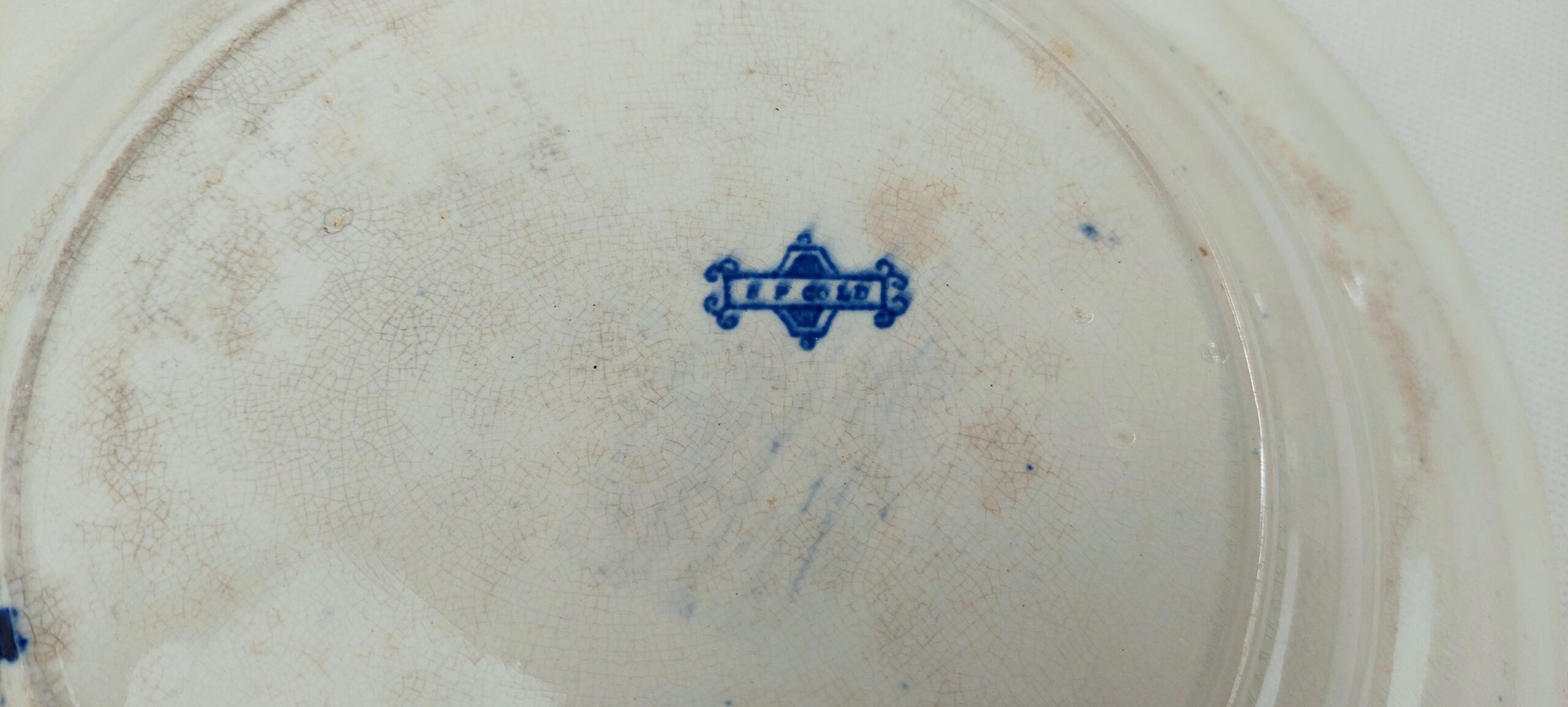 Edwardian Royal Navy Mess Plate No.42 by Bovey Tracey - Image 7