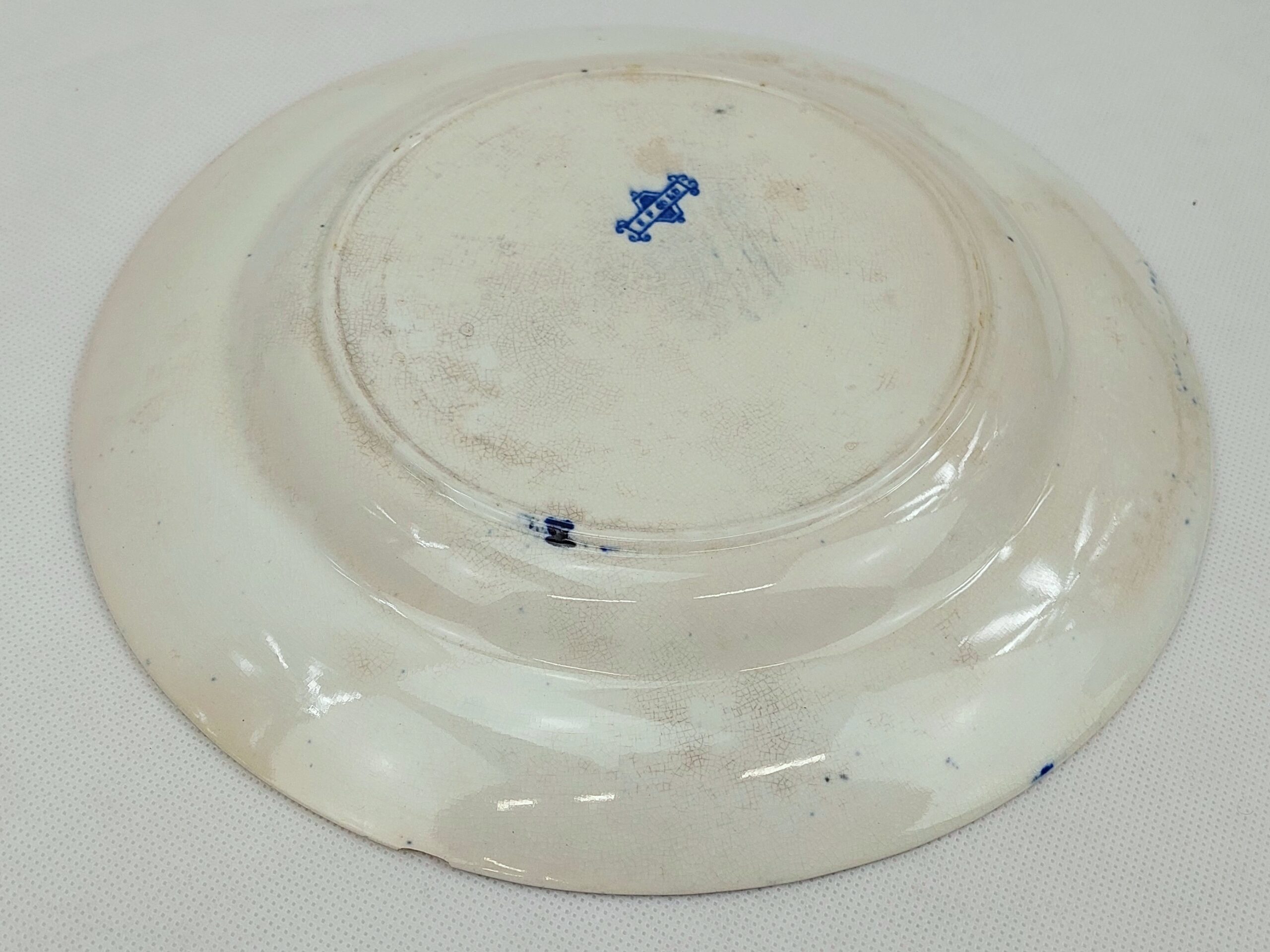 Edwardian Royal Navy Mess Plate No.42 by Bovey Tracey - Image 8